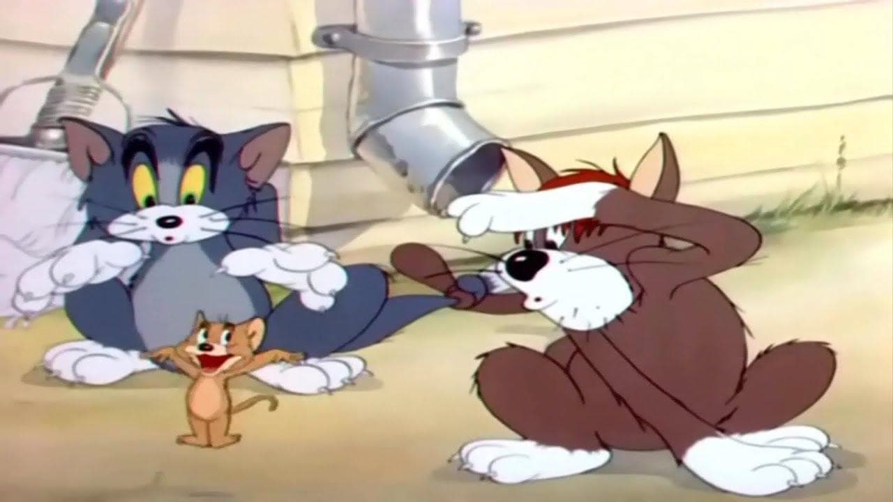 Backdrop of Sufferin' Cats!