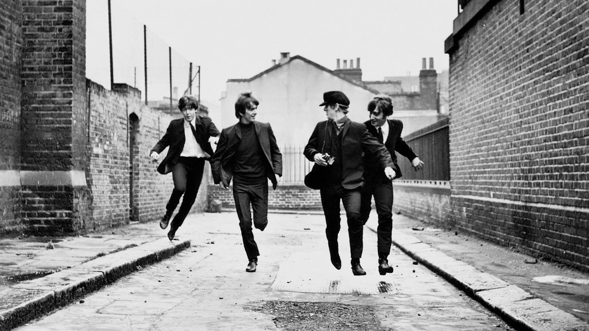 Backdrop of A Hard Day's Night
