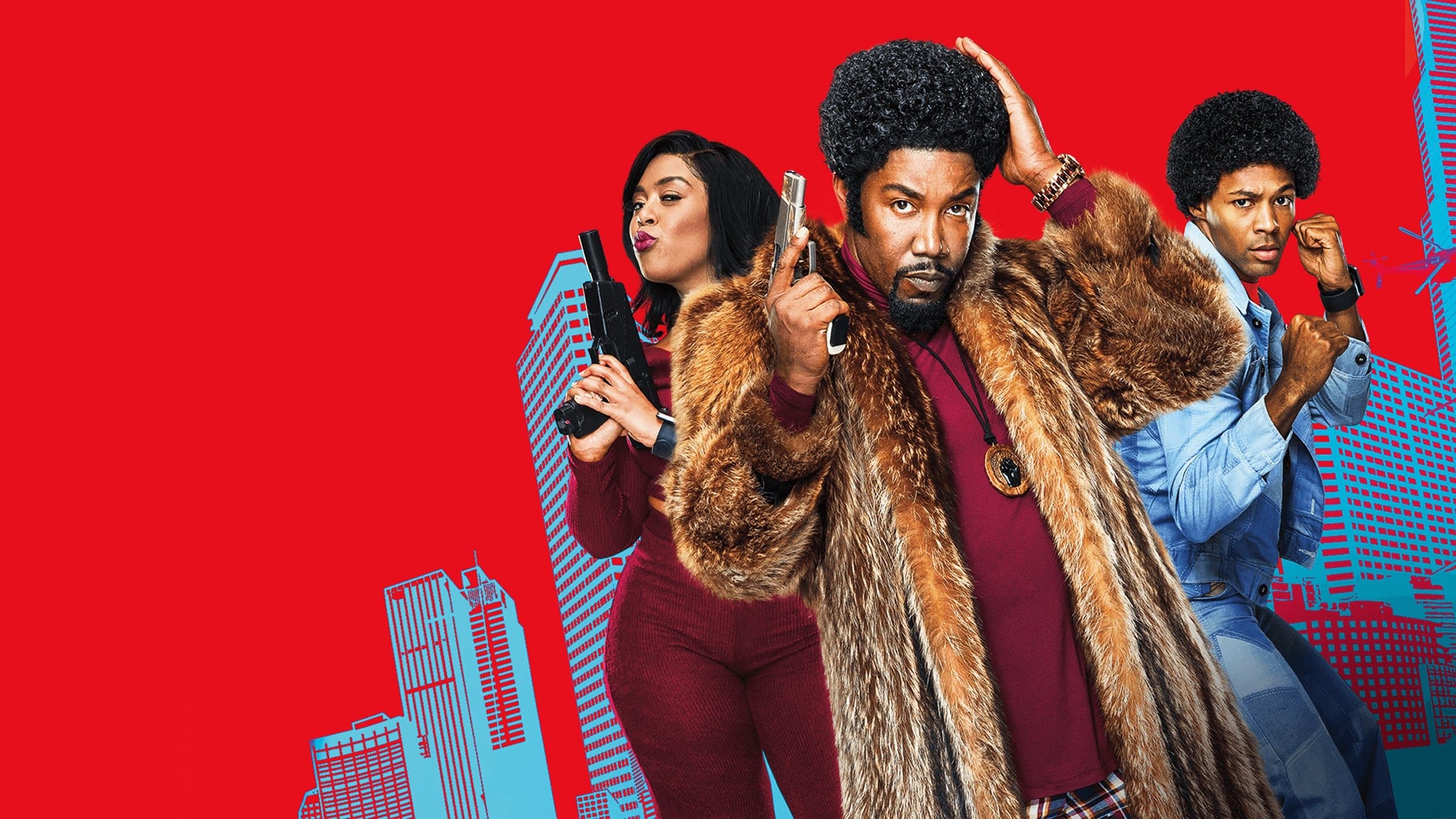 Backdrop of Undercover Brother 2