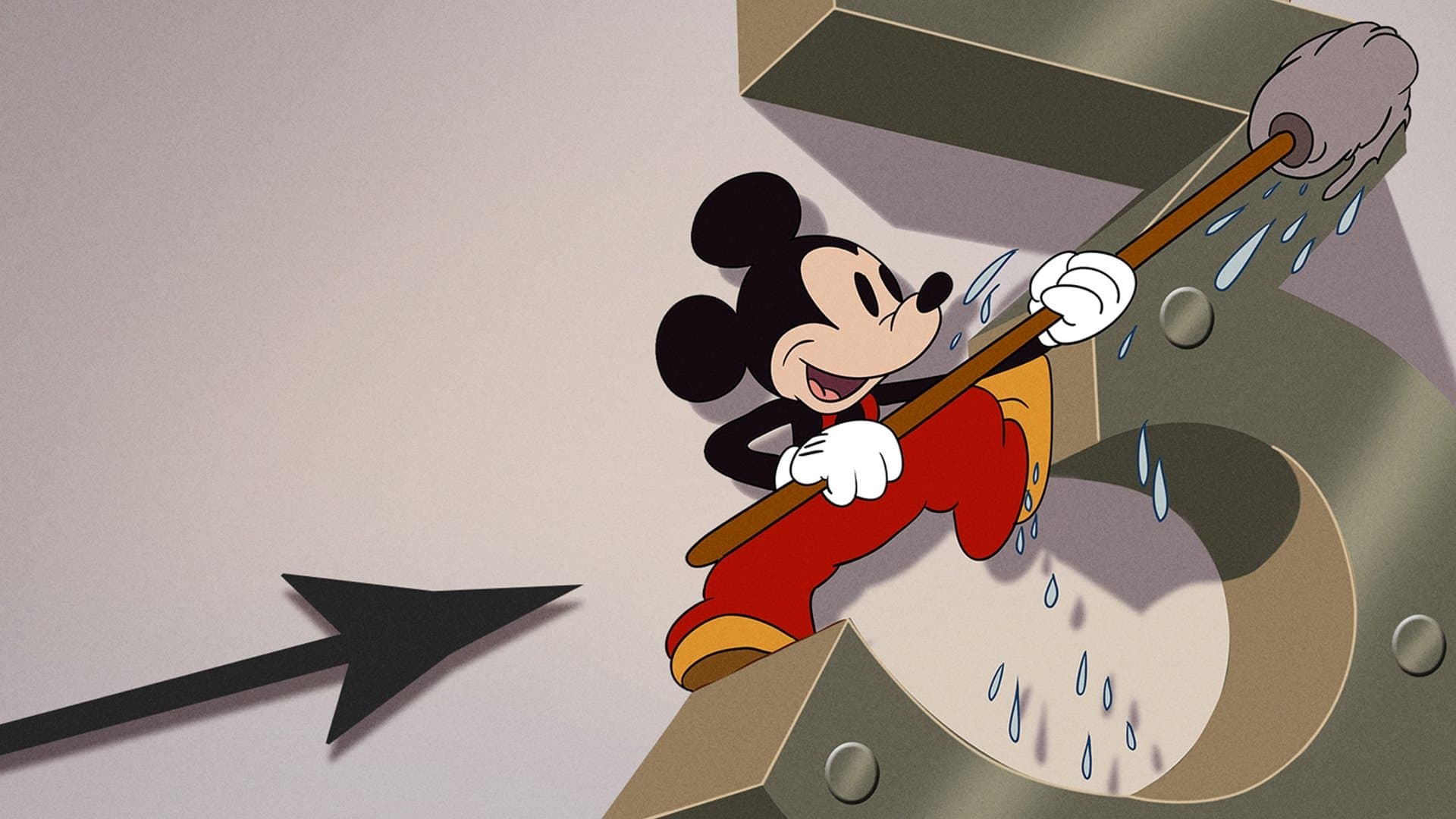 Backdrop of Clock Cleaners