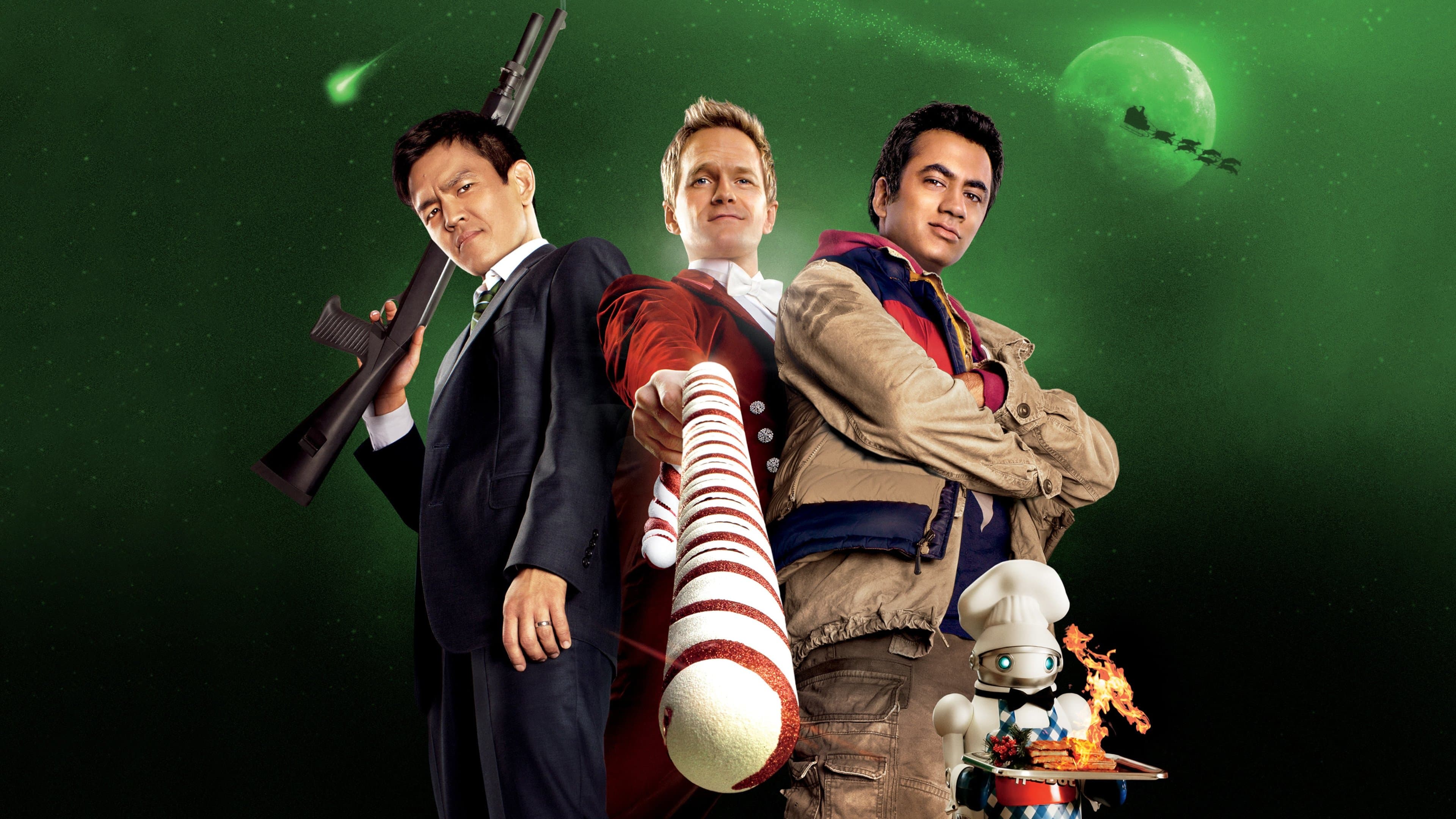Backdrop of A Very Harold & Kumar Christmas