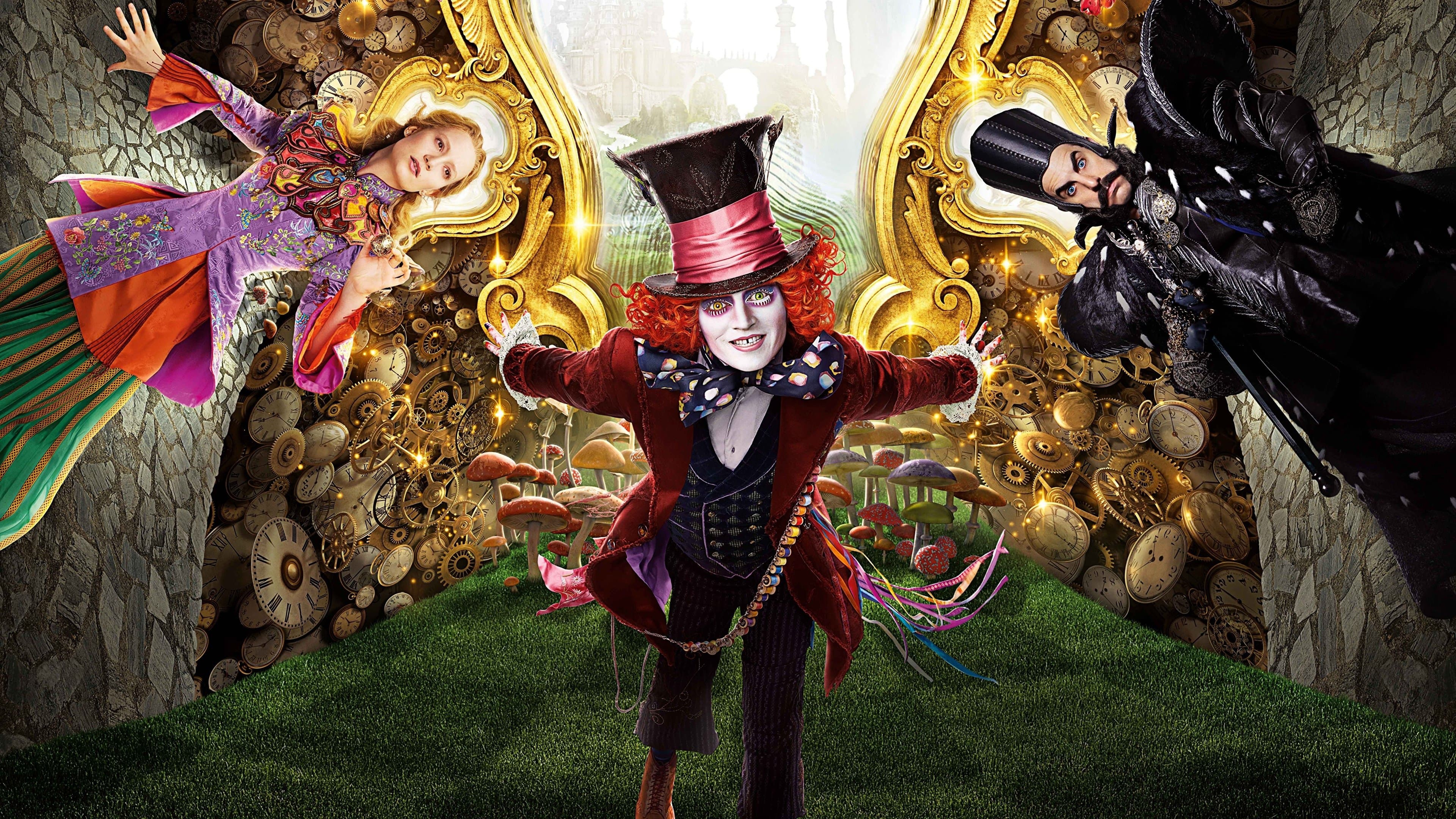 Backdrop of Alice Through the Looking Glass
