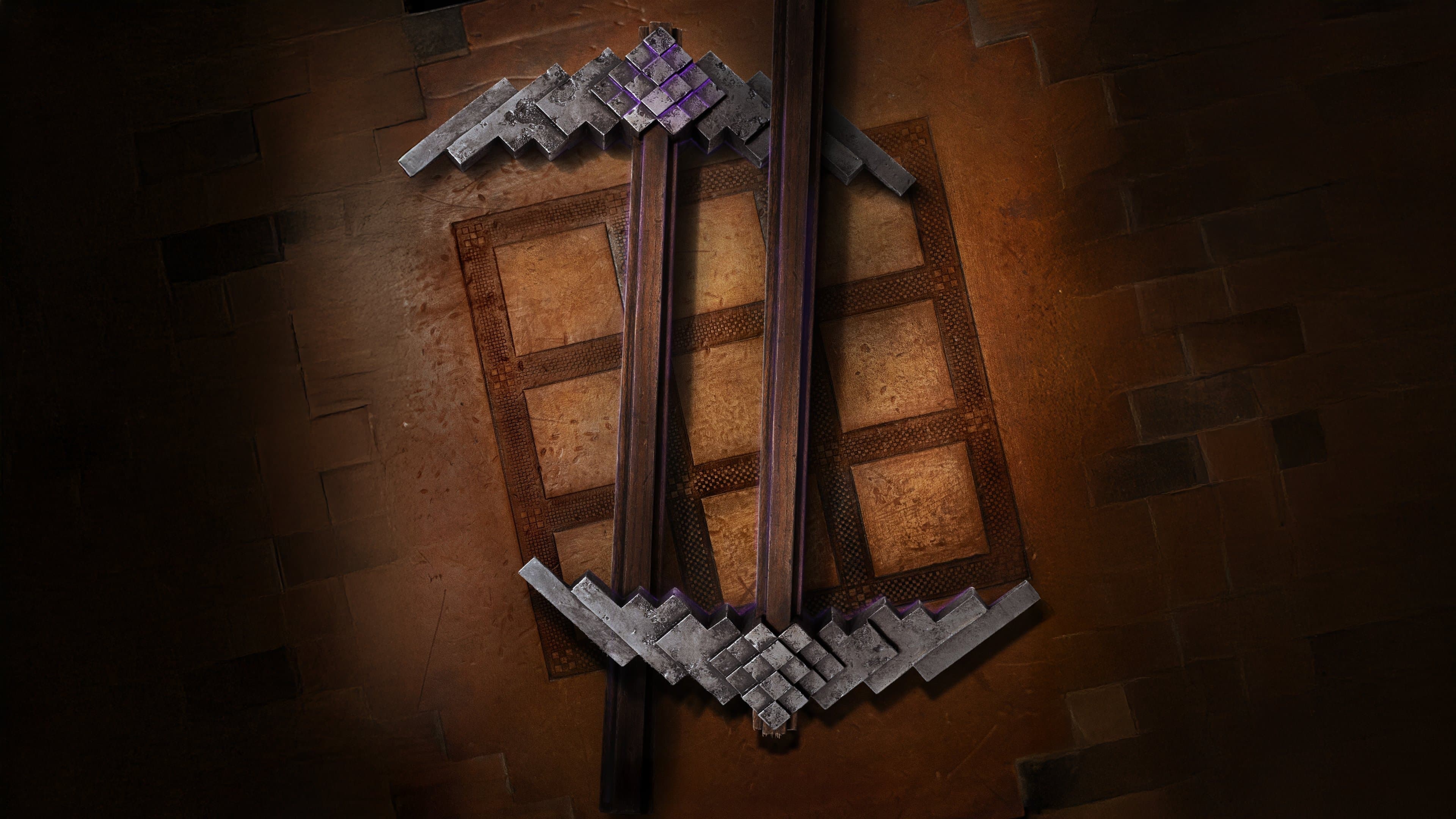Backdrop of A Minecraft Movie Squared