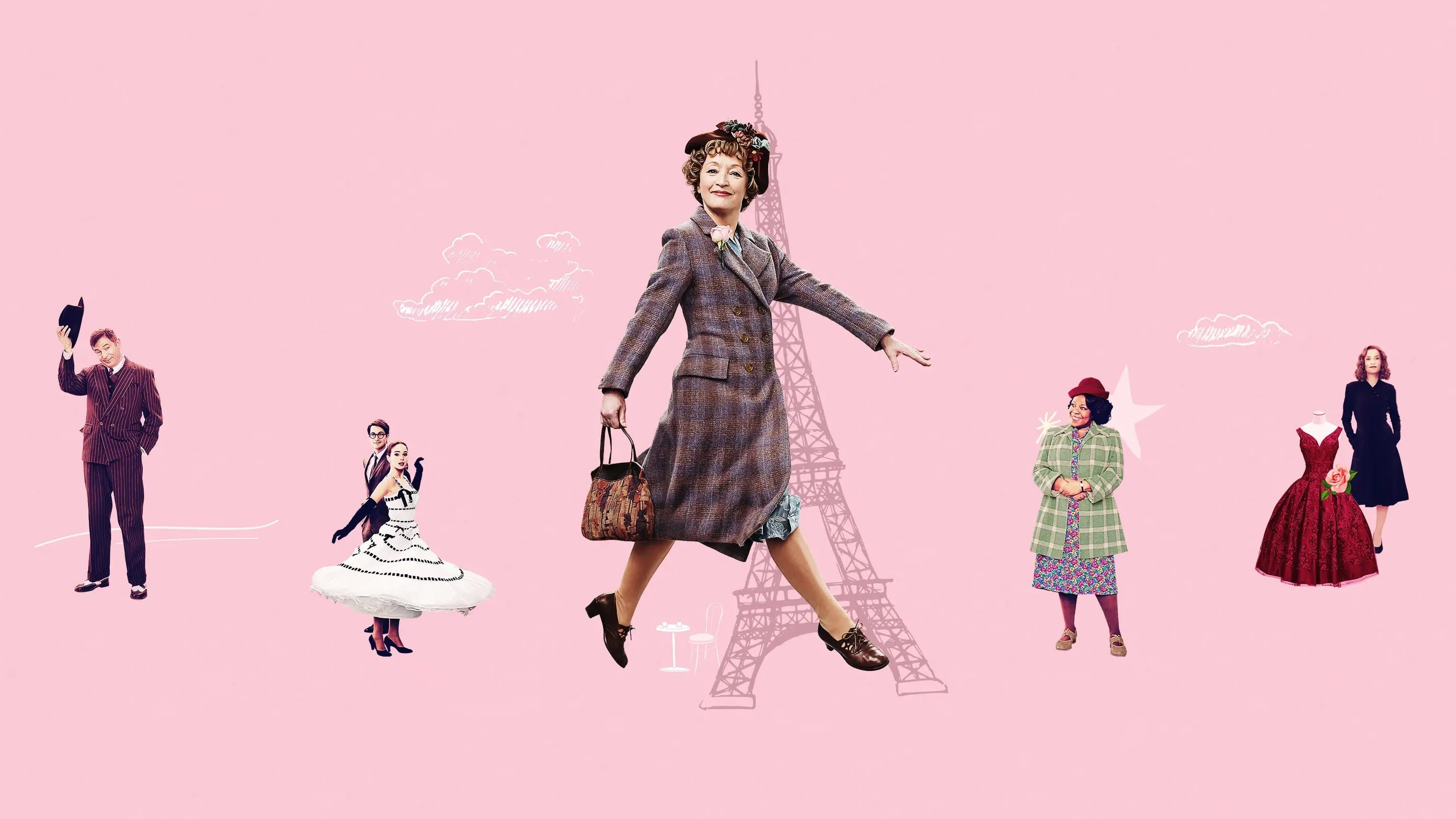 Backdrop of Mrs. Harris Goes to Paris