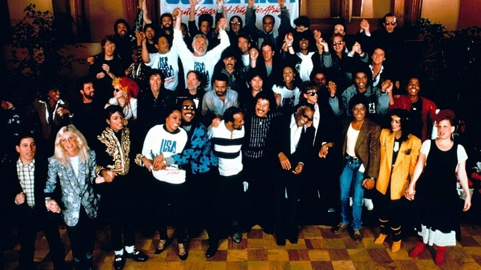 Backdrop of The Greatest Night in Pop