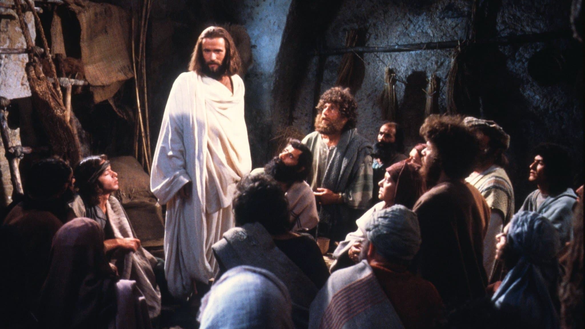 Backdrop of Jesus