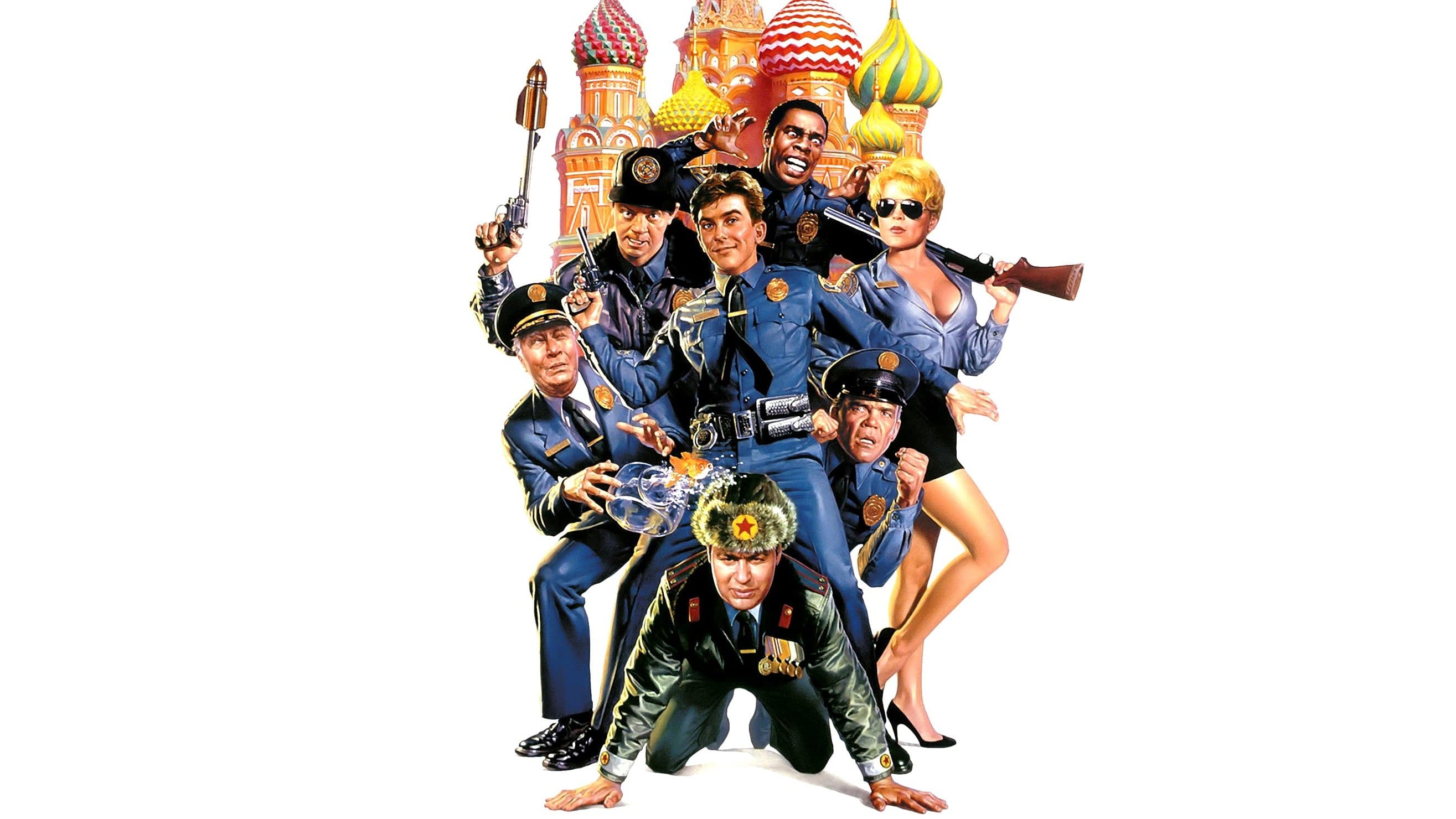 Backdrop of Police Academy: Mission to Moscow