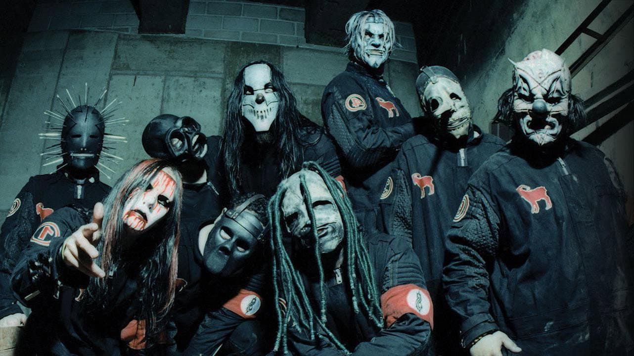 Backdrop of Slipknot: Disasterpieces