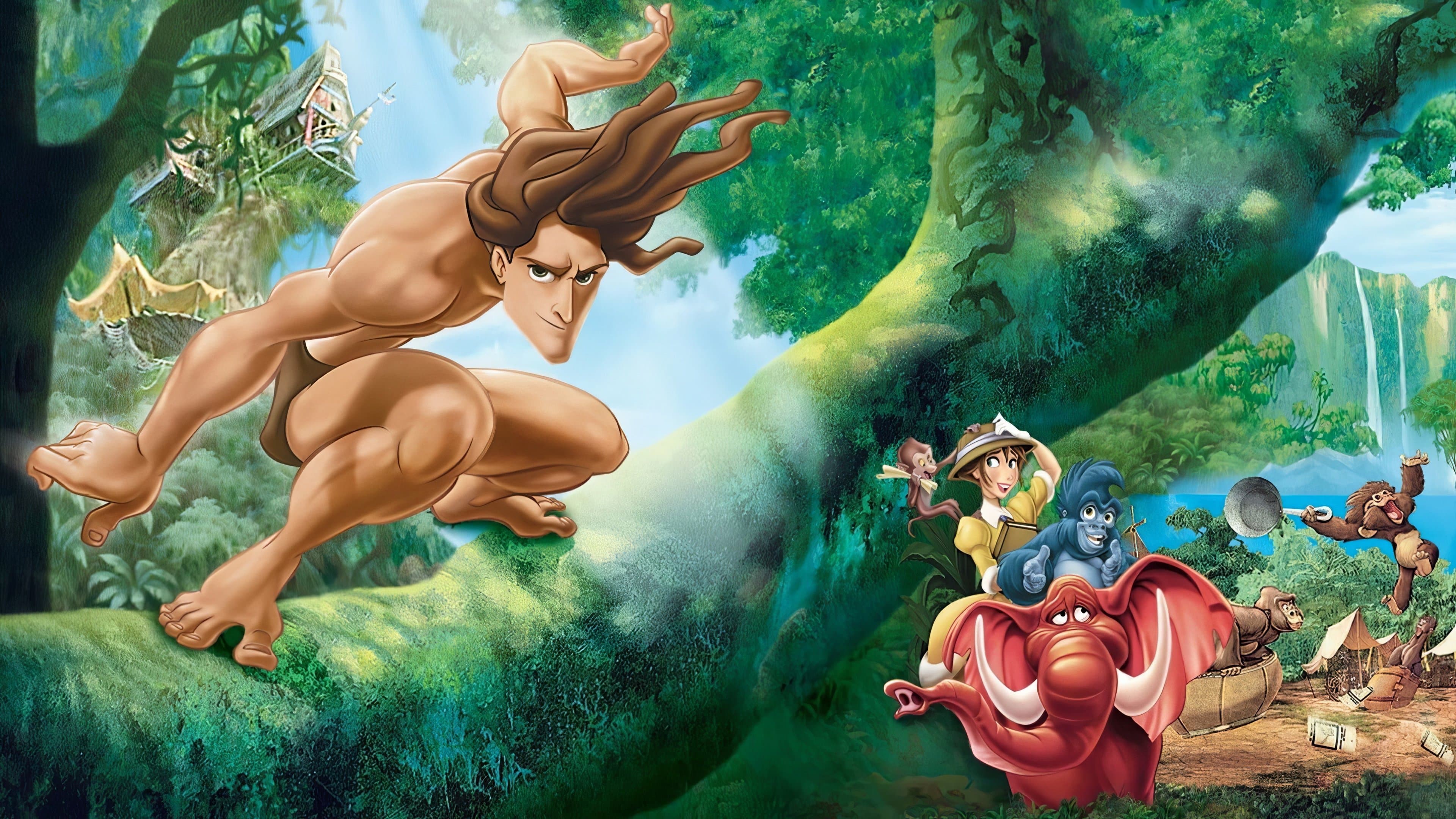 Backdrop of Tarzan