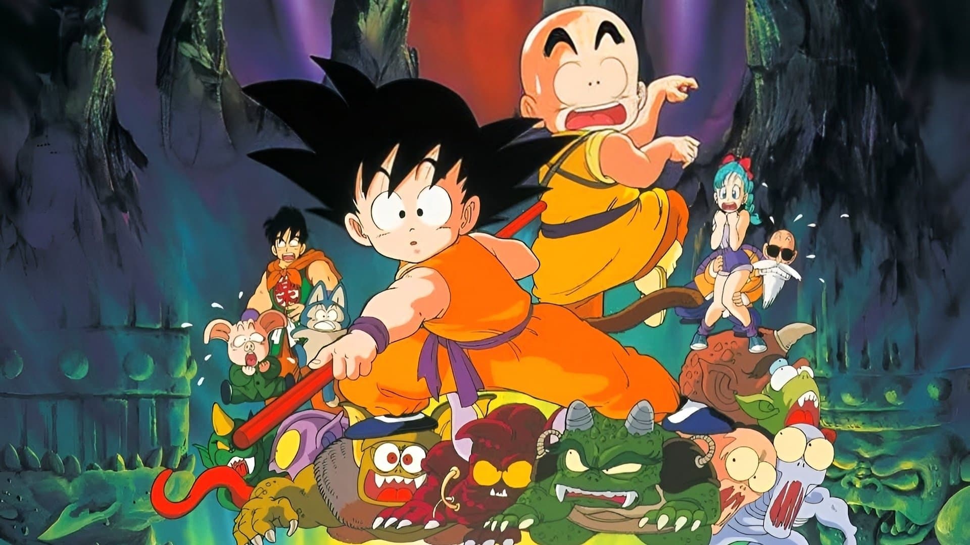 Backdrop of Dragon Ball: Sleeping Princess in Devil's Castle