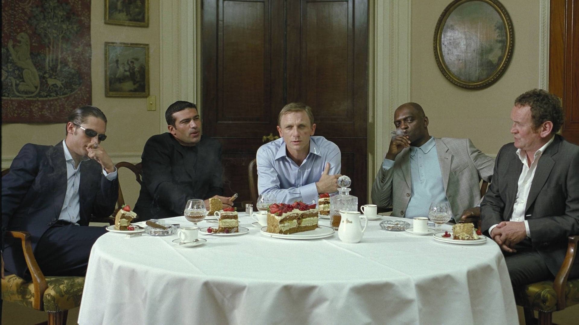 Backdrop of Layer Cake