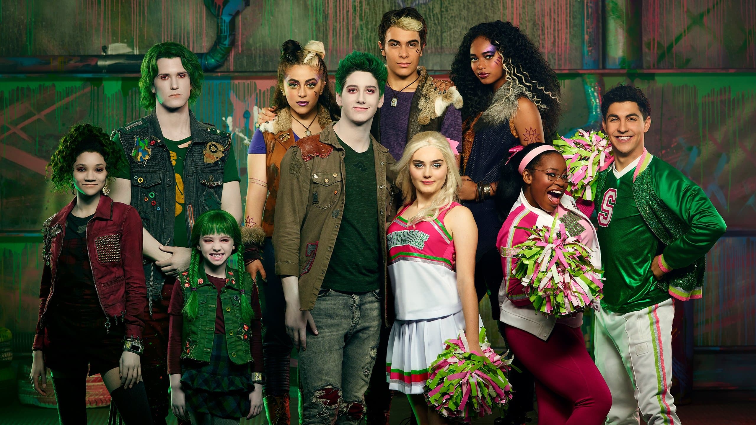 Backdrop of Z-O-M-B-I-E-S 2