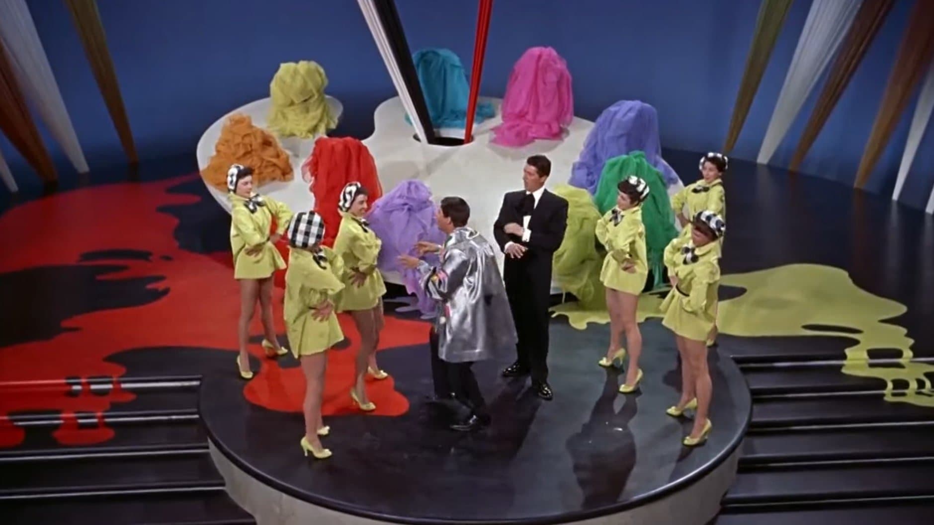 Backdrop of Artists and Models