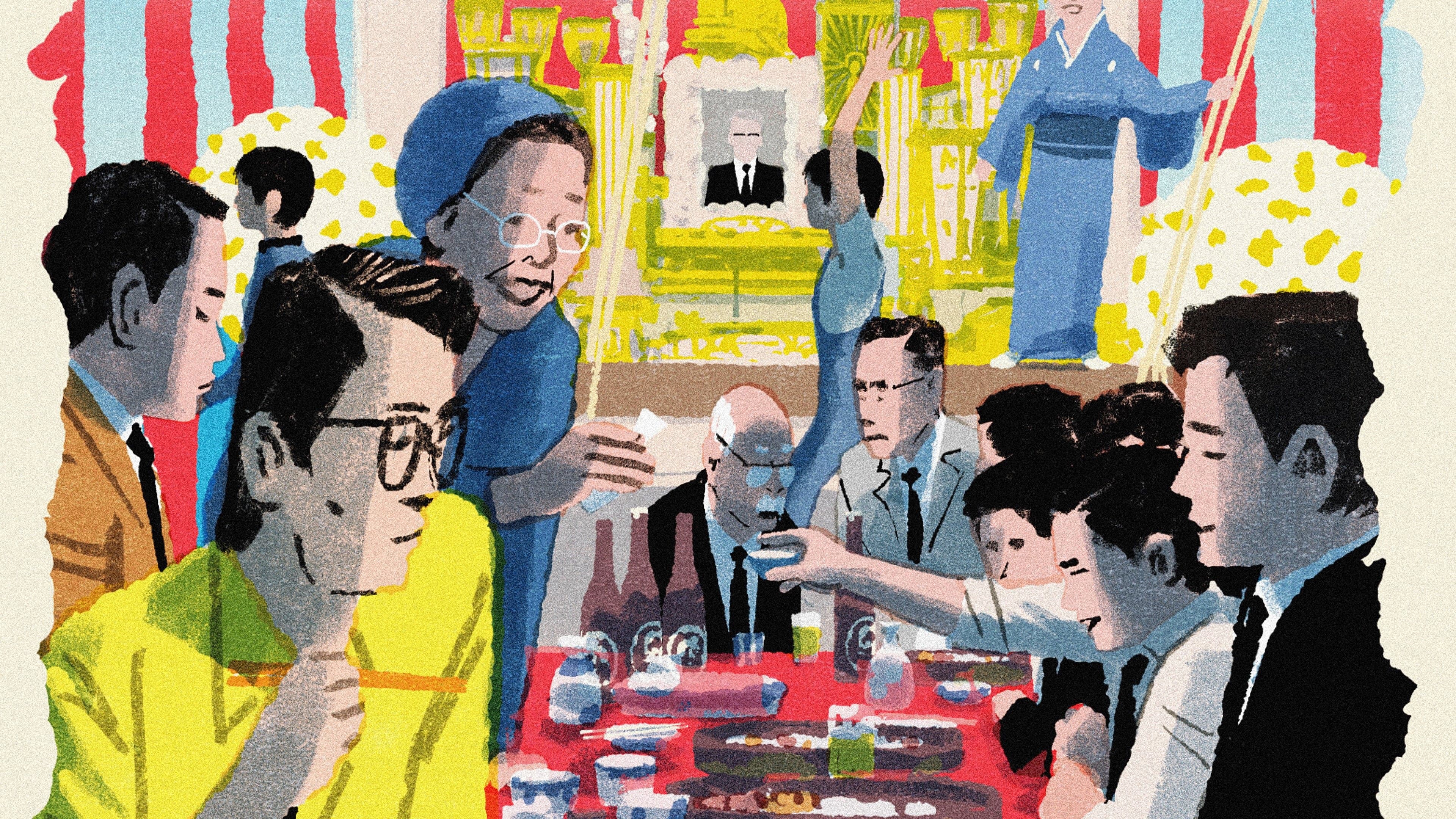 Backdrop of The Funeral