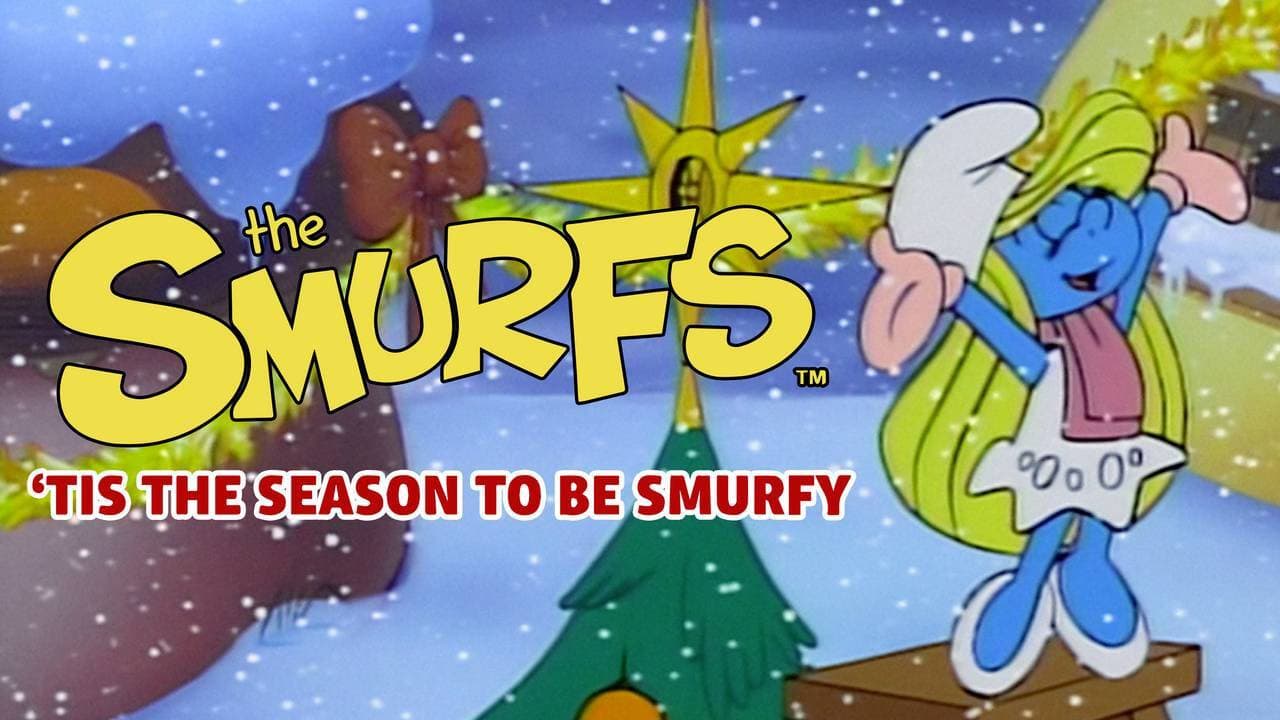 Backdrop of The Smurfs: 'Tis the Season to Be Smurfy