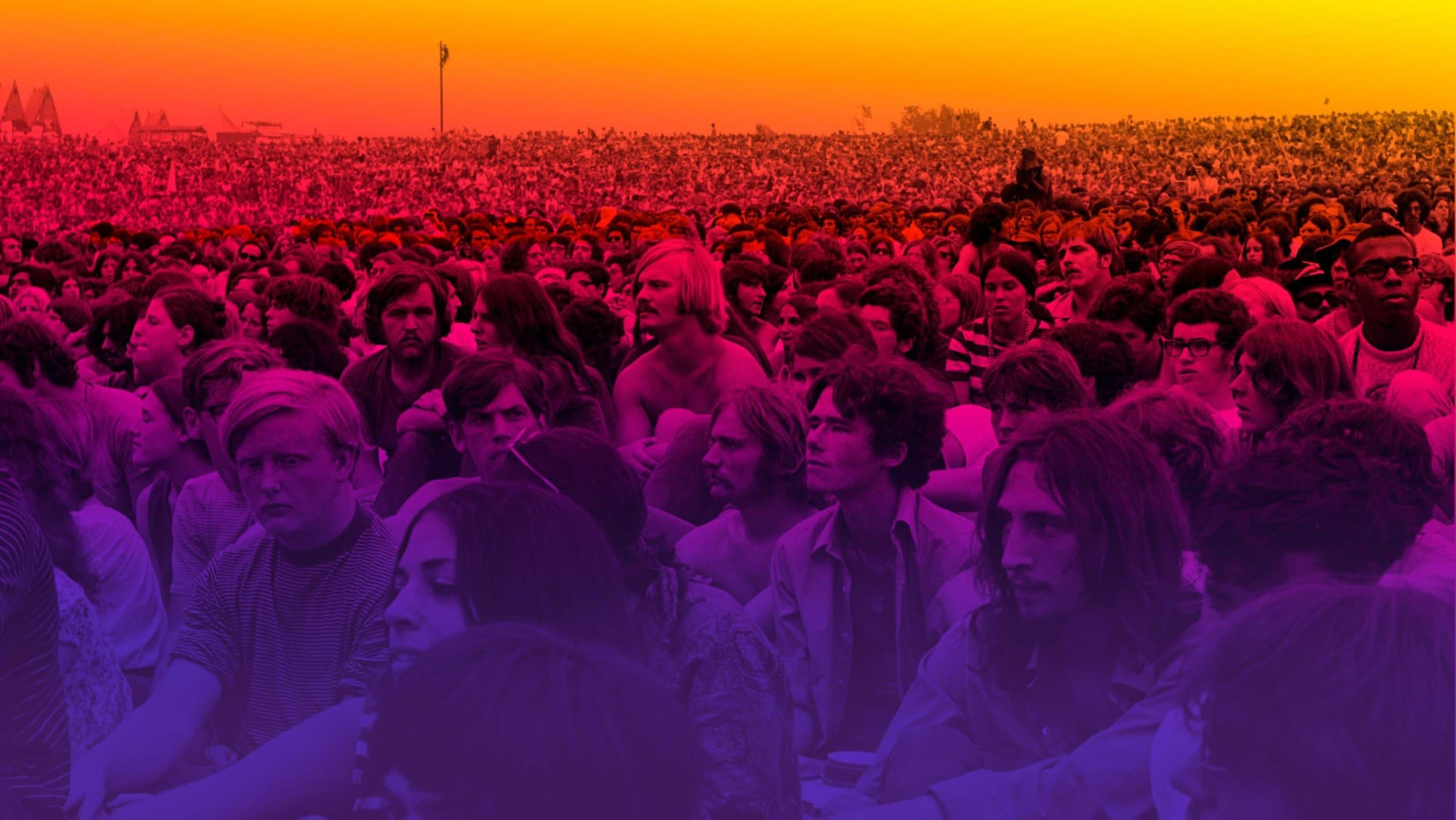 Backdrop of Woodstock: Three Days That Defined a Generation