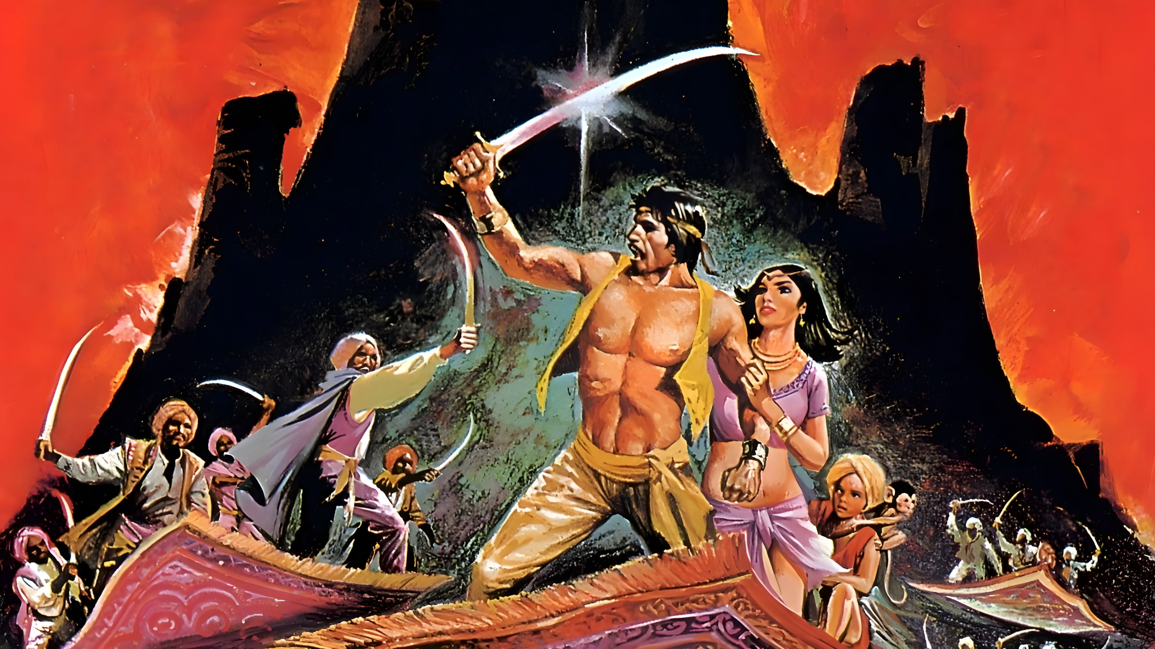 Backdrop of Arabian Adventure