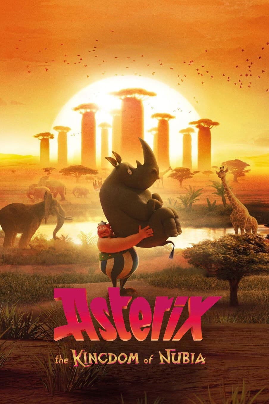 Poster of Asterix: The Kingdom of Nubia