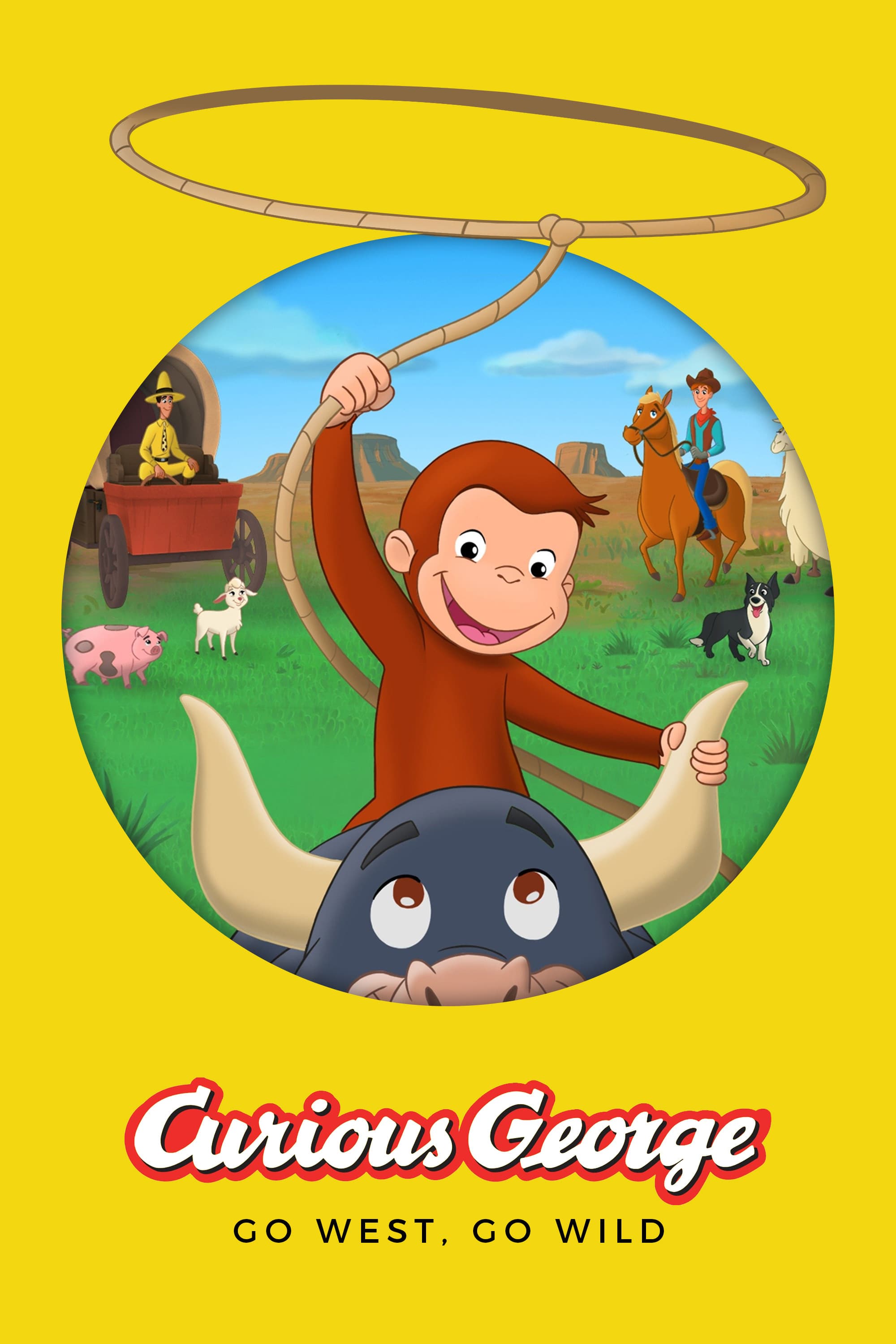 Poster of Curious George: Go West, Go Wild