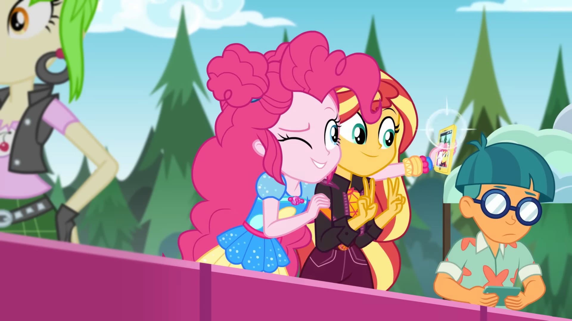 Backdrop of My Little Pony: Equestria Girls - Sunset's Backstage Pass