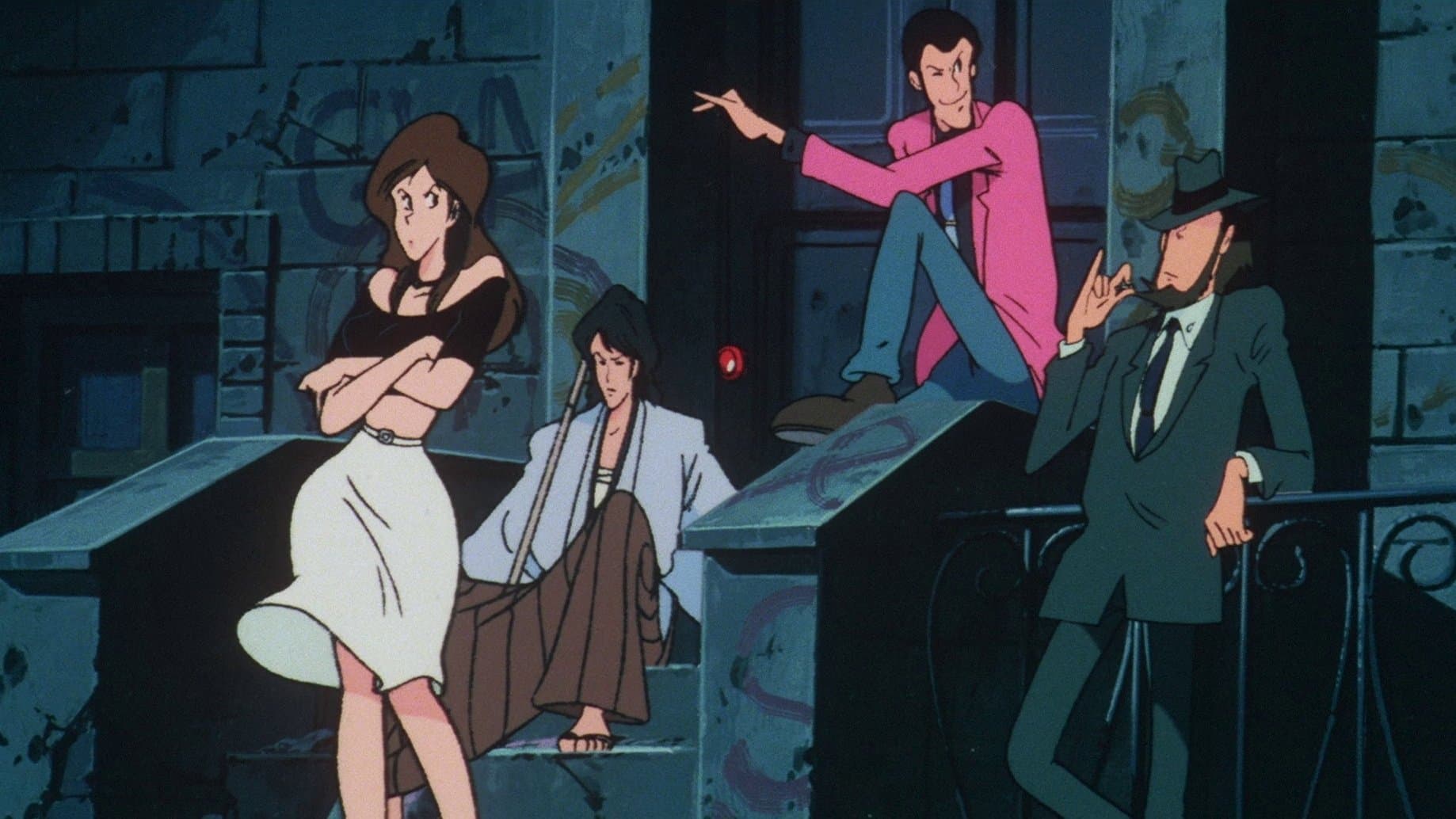 Backdrop of Lupin the Third: The Legend of the Gold of Babylon
