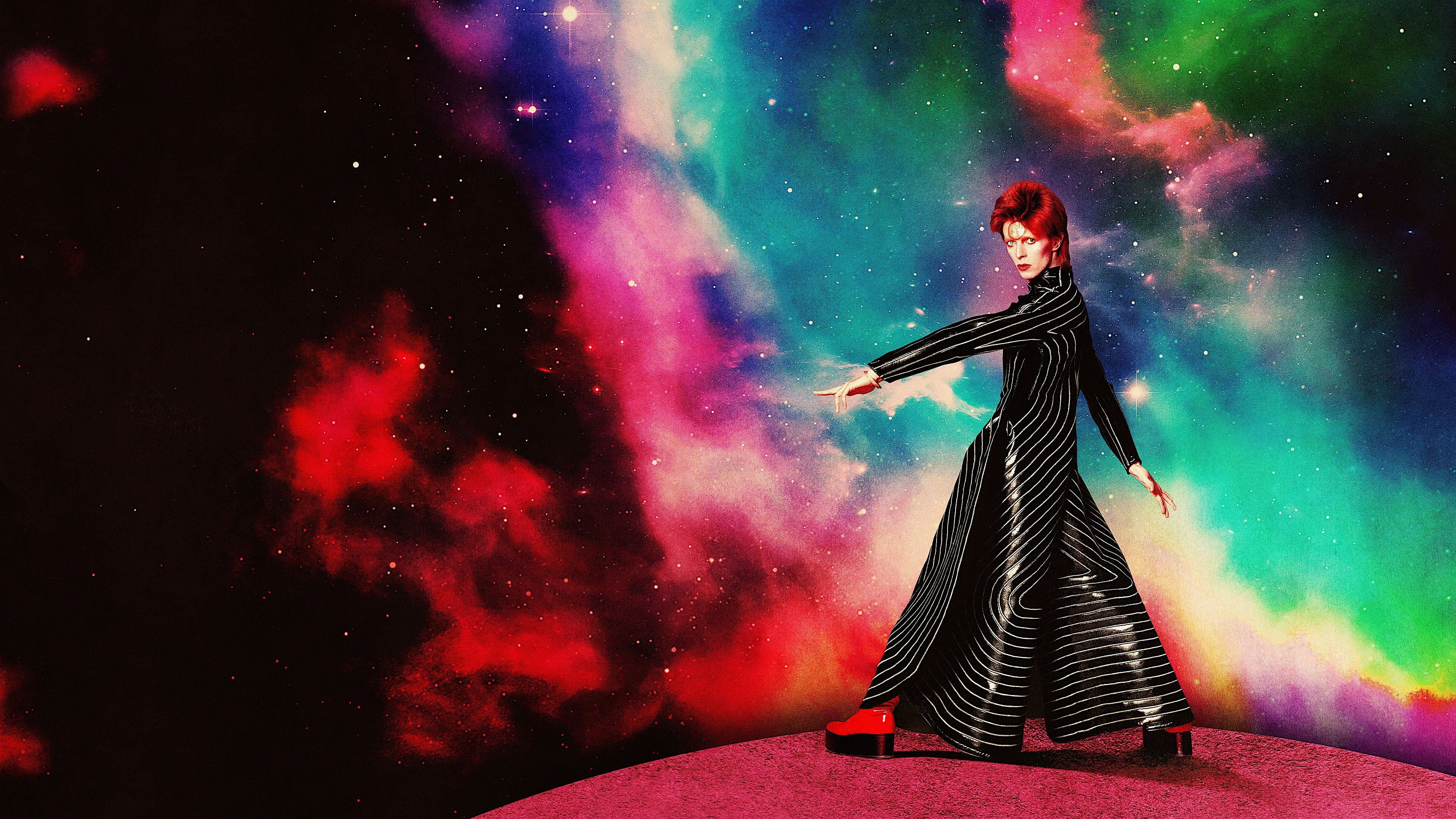 Backdrop of Moonage Daydream