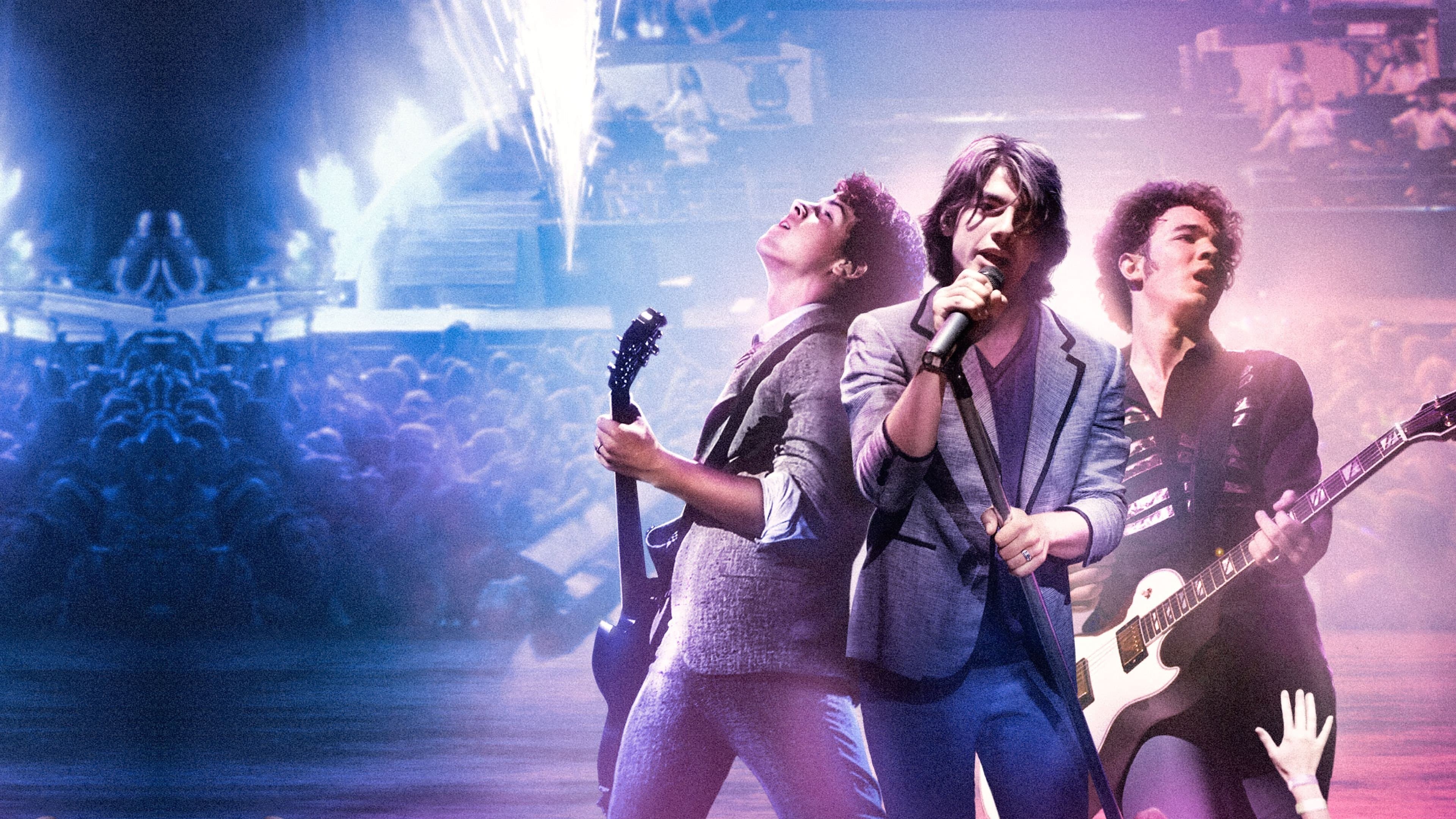 Backdrop of Jonas Brothers: The Concert Experience