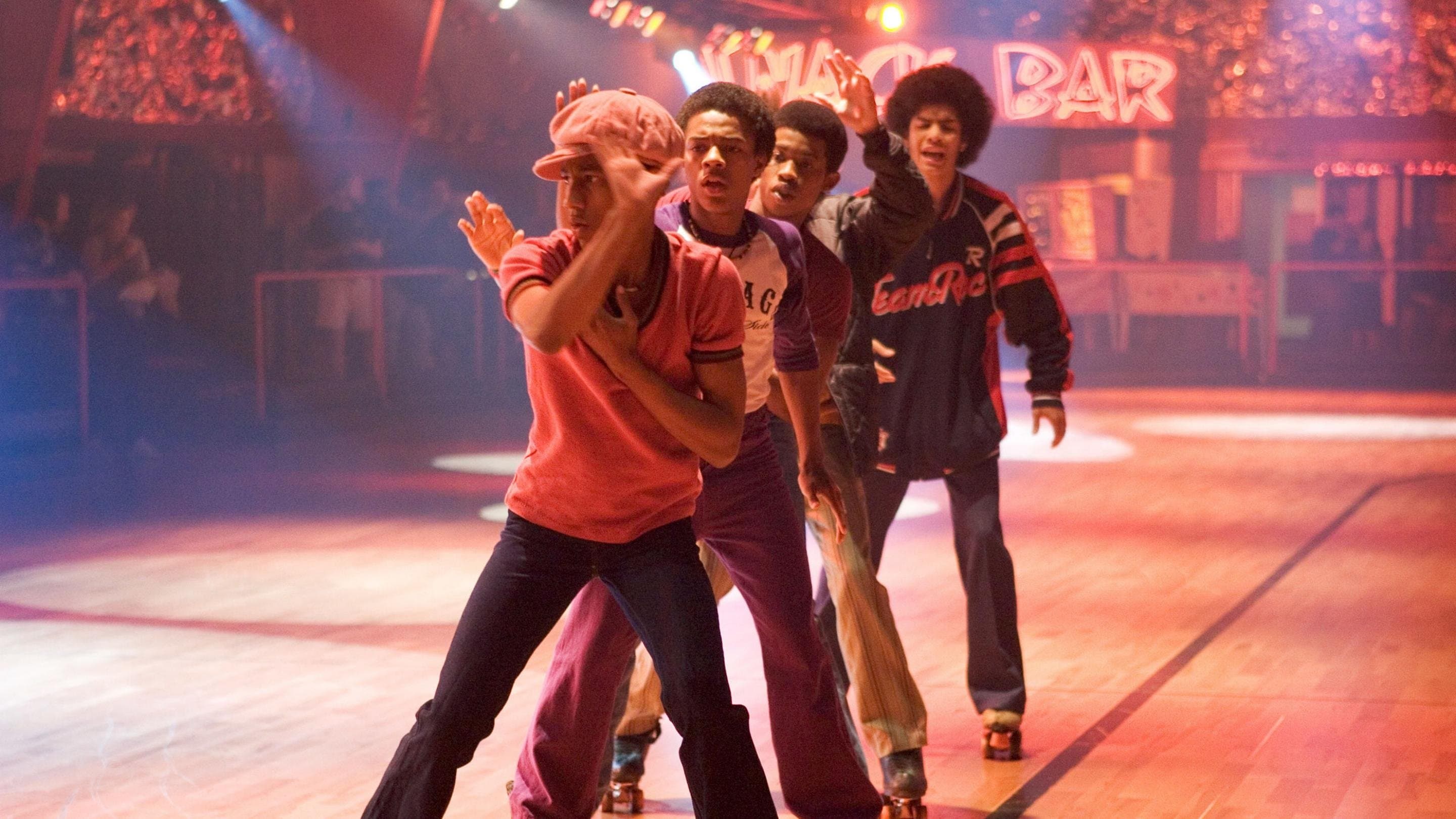 Backdrop of Roll Bounce
