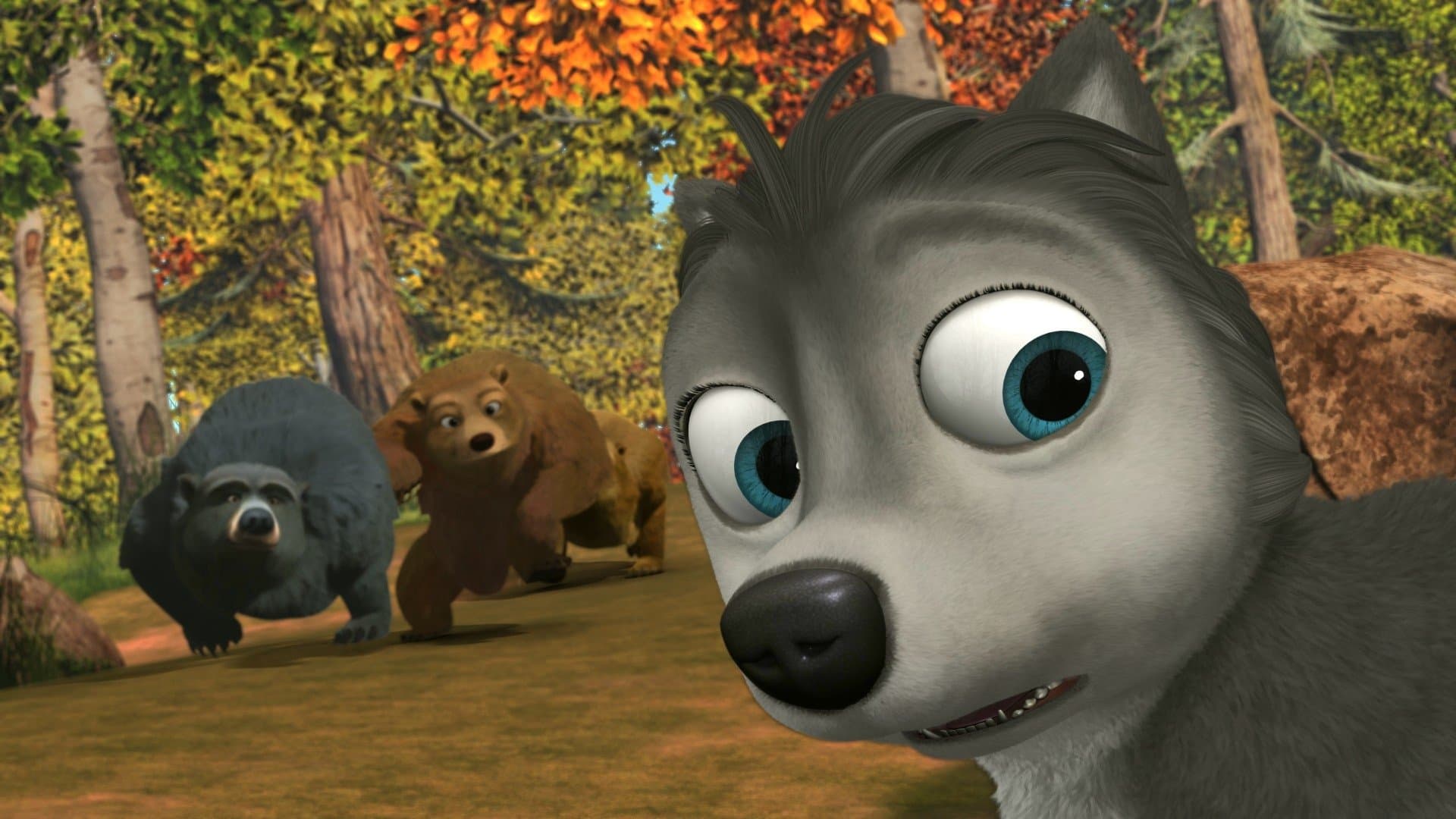 Backdrop of Alpha and Omega 3: The Great Wolf Games