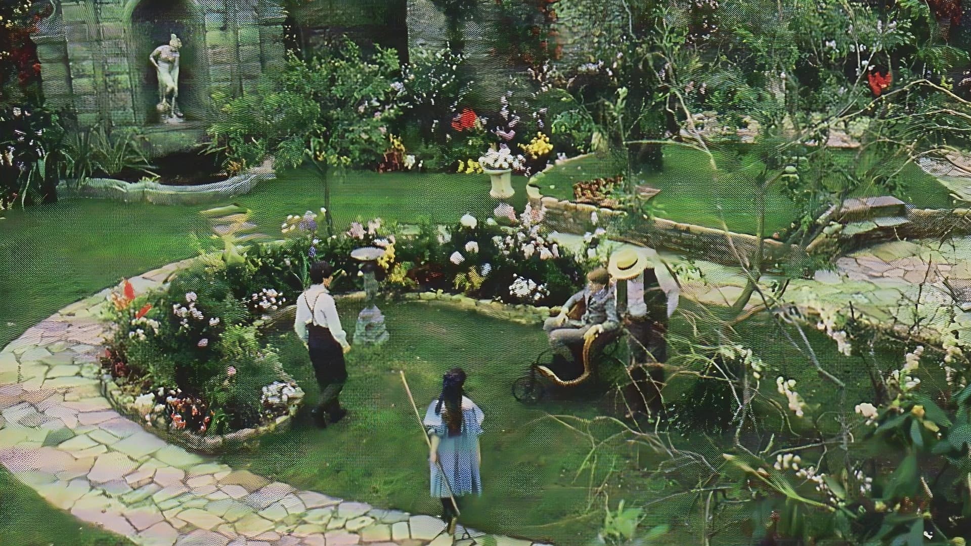 Backdrop of The Secret Garden Collection
