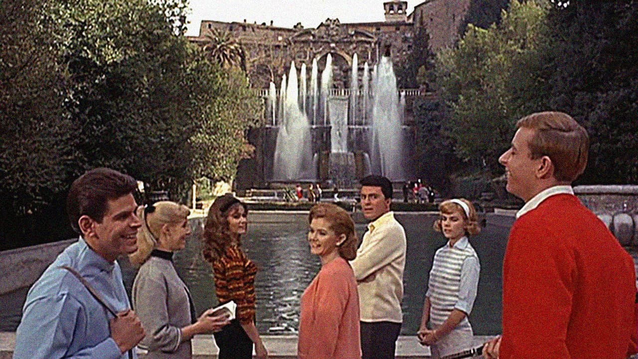 Backdrop of Gidget Goes to Rome