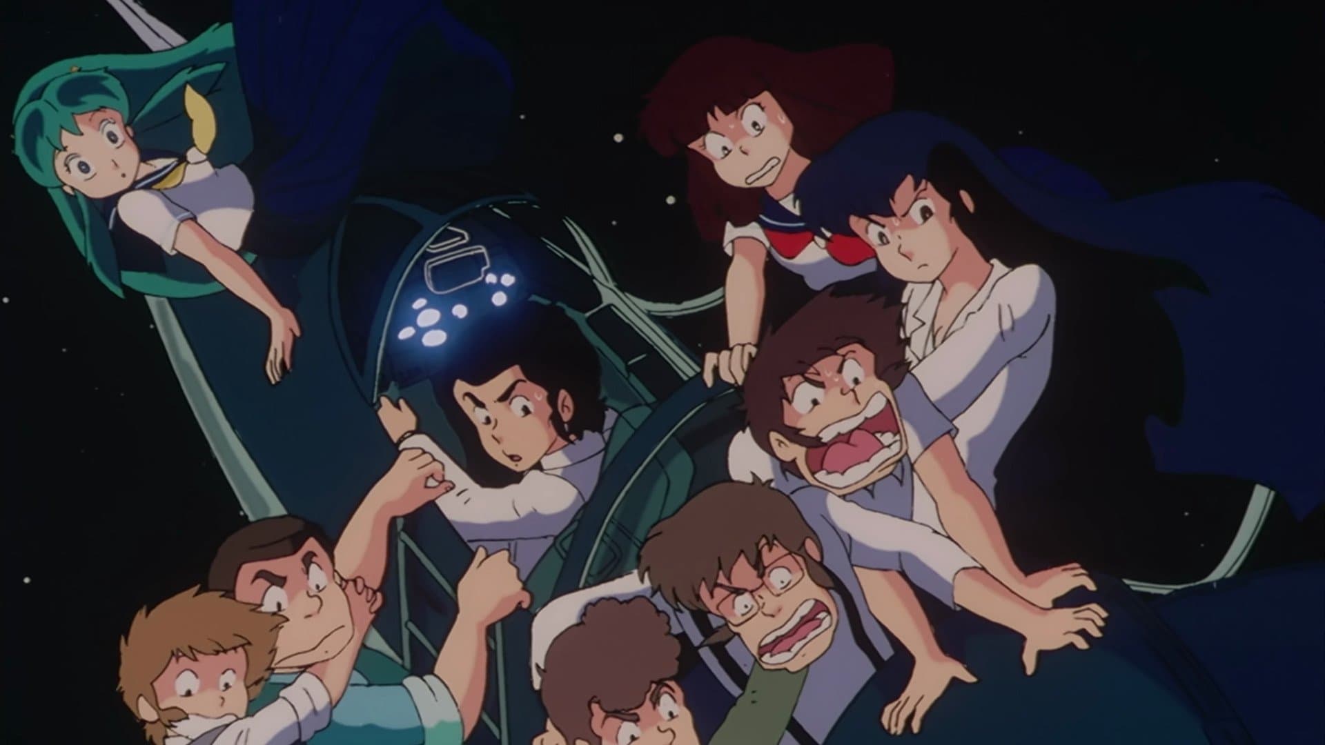 Backdrop of Urusei Yatsura: Beautiful Dreamer