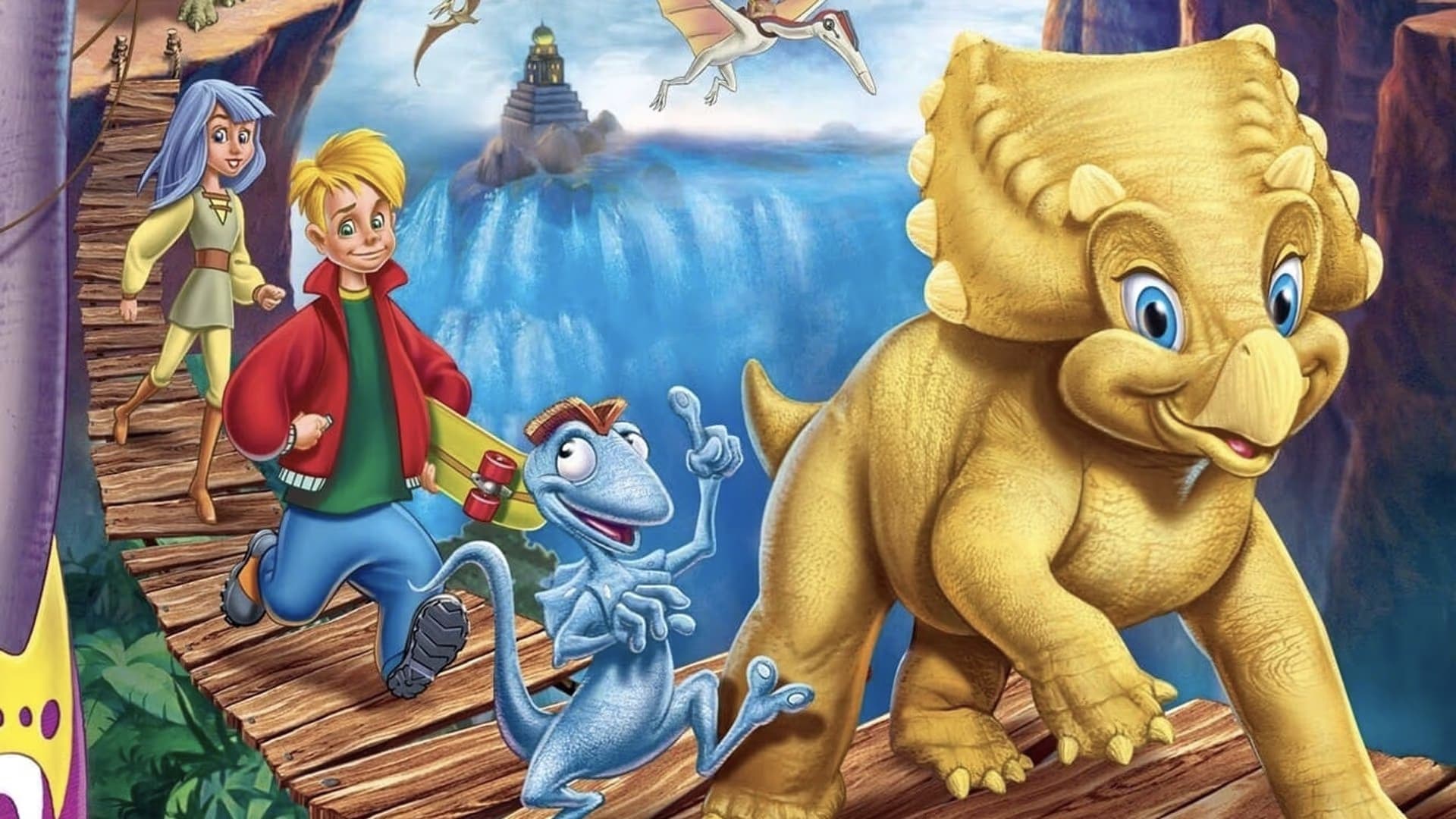 Backdrop of Dinotopia: Quest for the Ruby Sunstone