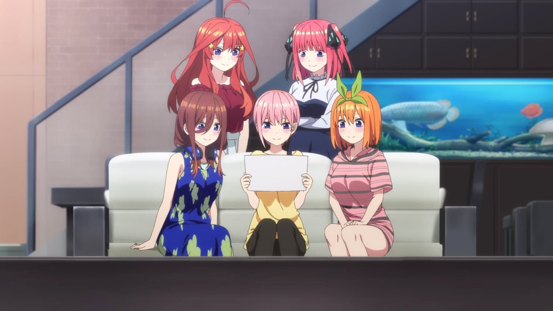 Backdrop of The Quintessential Quintuplets Collection