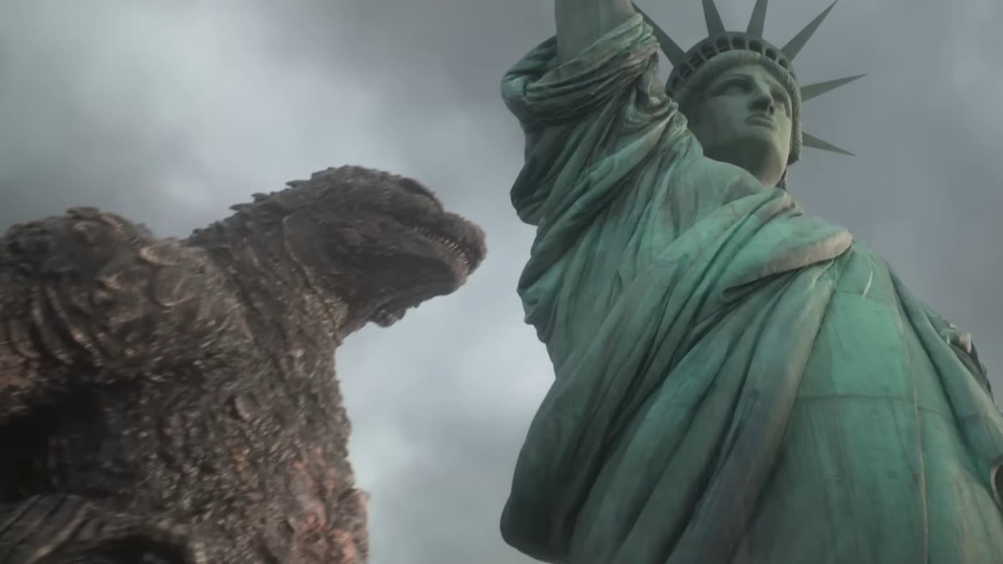 Backdrop of Godzilla Minus Zero