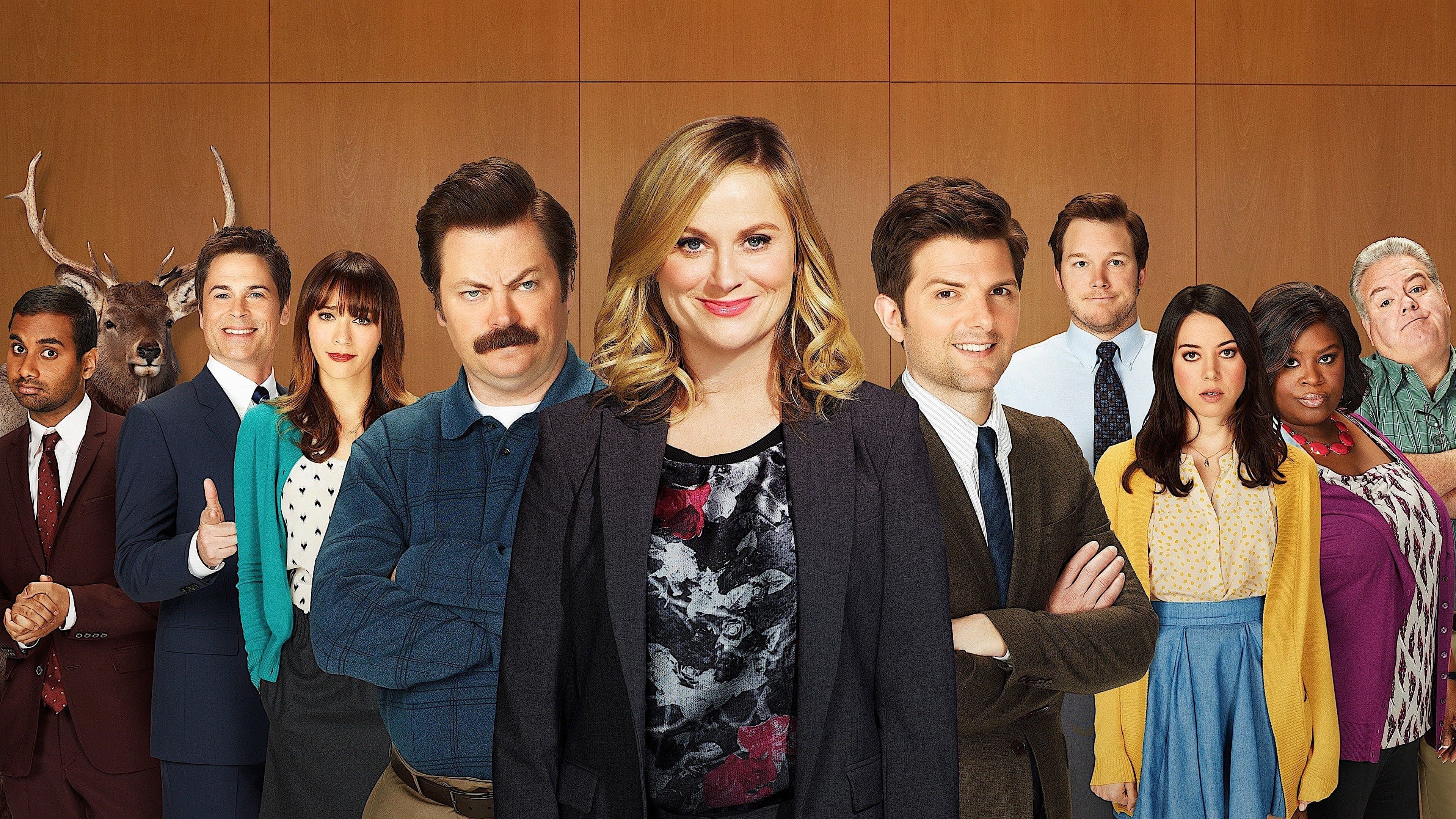 Backdrop of A Parks and Recreation Special