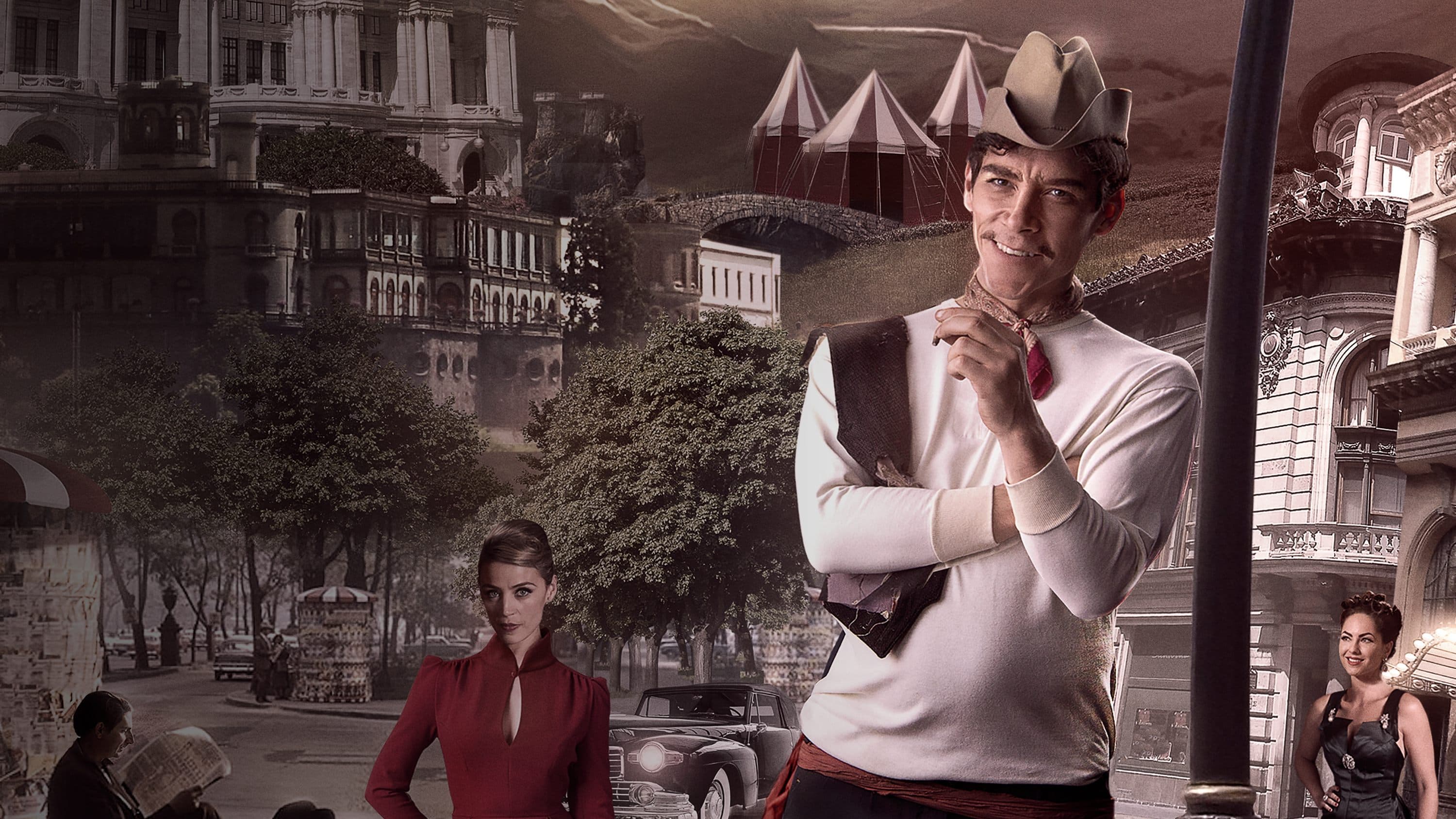 Backdrop of Cantinflas