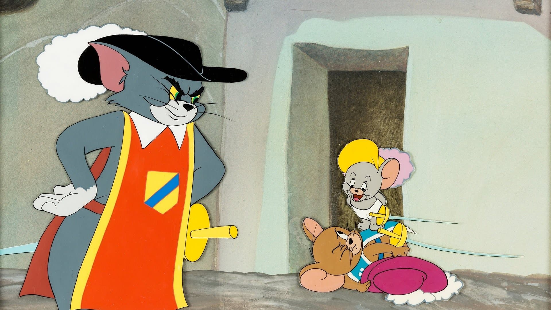 Backdrop of Touché, Pussy Cat!