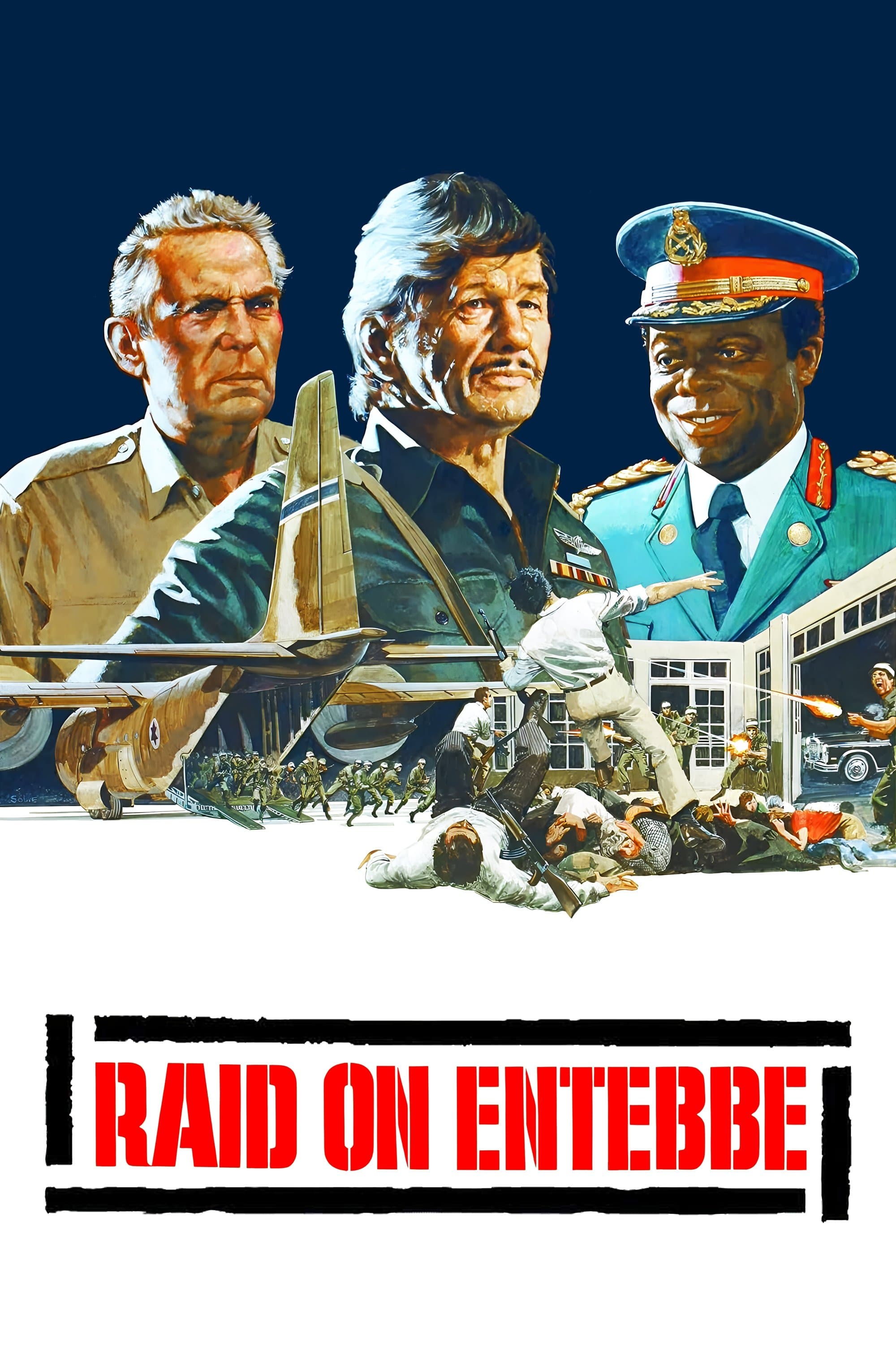 Poster of Raid on Entebbe