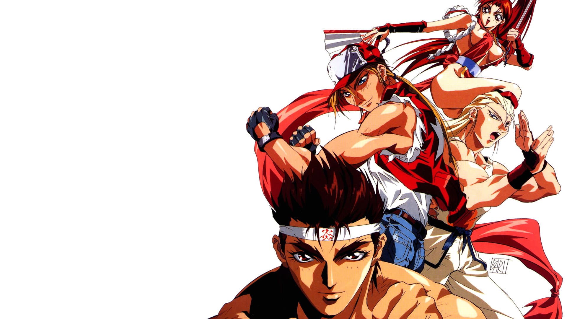 Backdrop of Fatal Fury 2: The New Battle