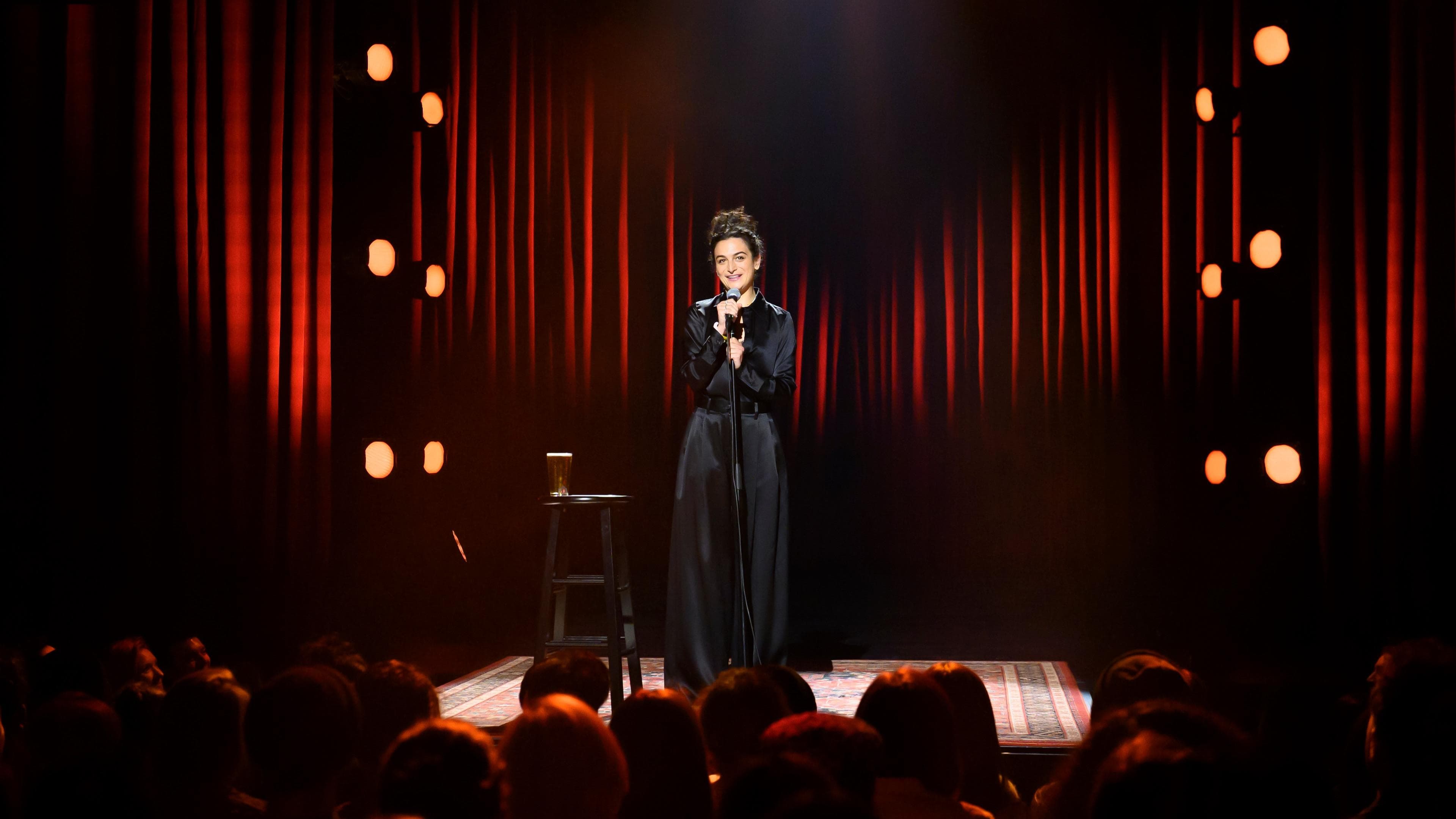 Backdrop of Jenny Slate: Stage Fright
