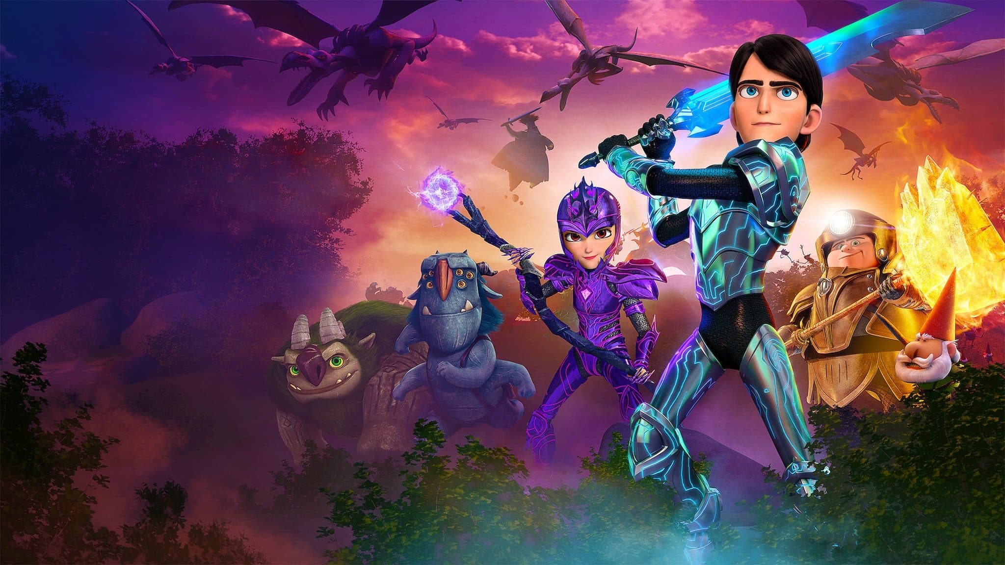 Backdrop of Trollhunters: Rise of the Titans