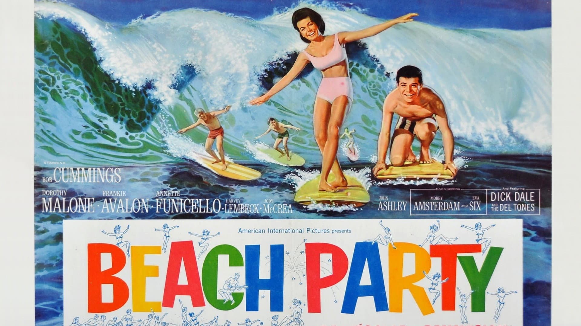 Backdrop of Beach Party Collection