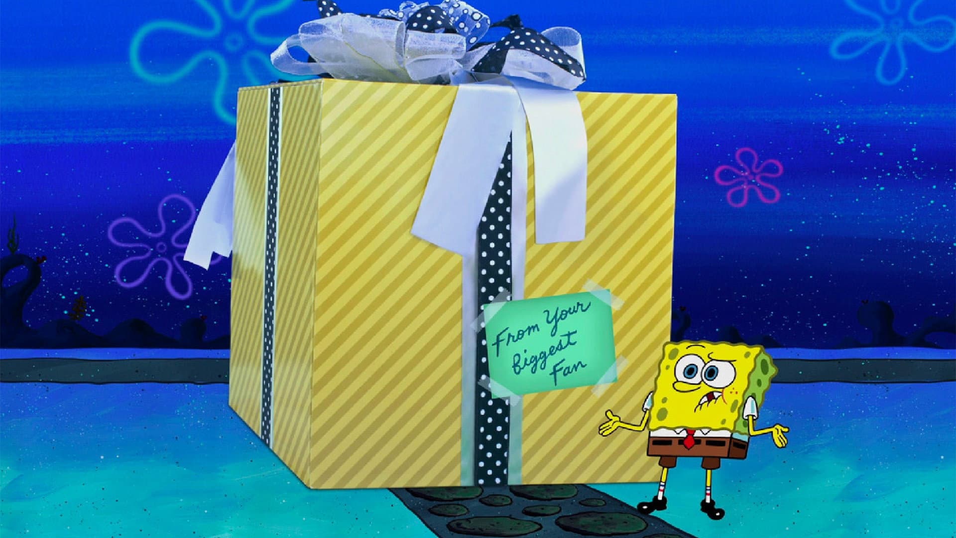 Backdrop of SpongeBob’s Big Birthday Blowout