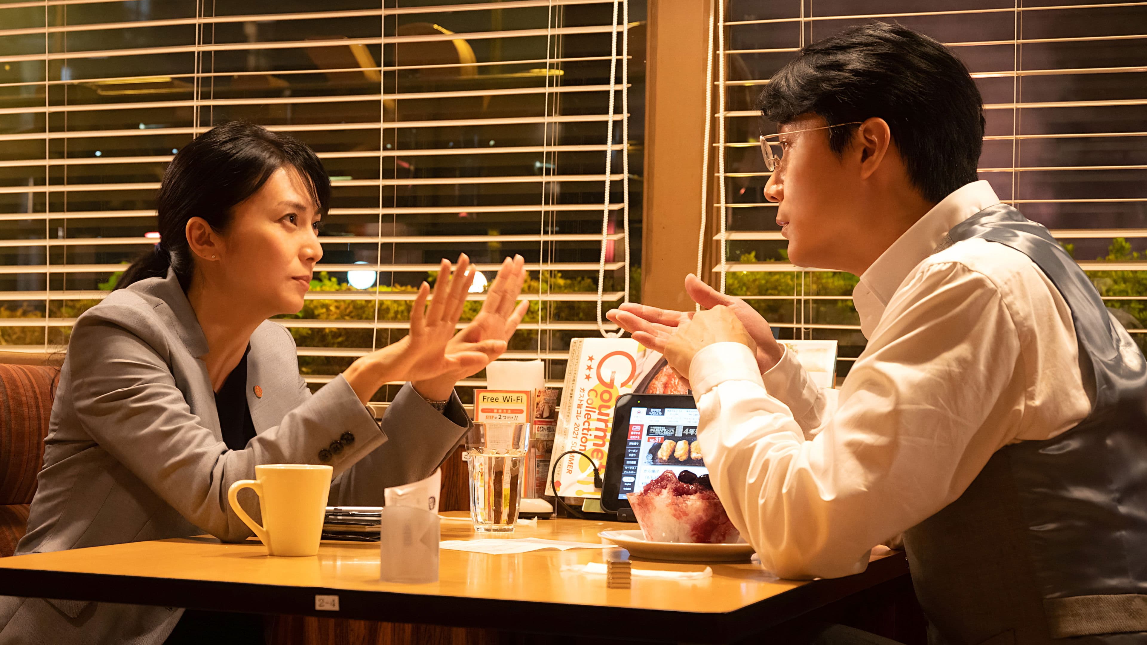 Backdrop of Silent Parade