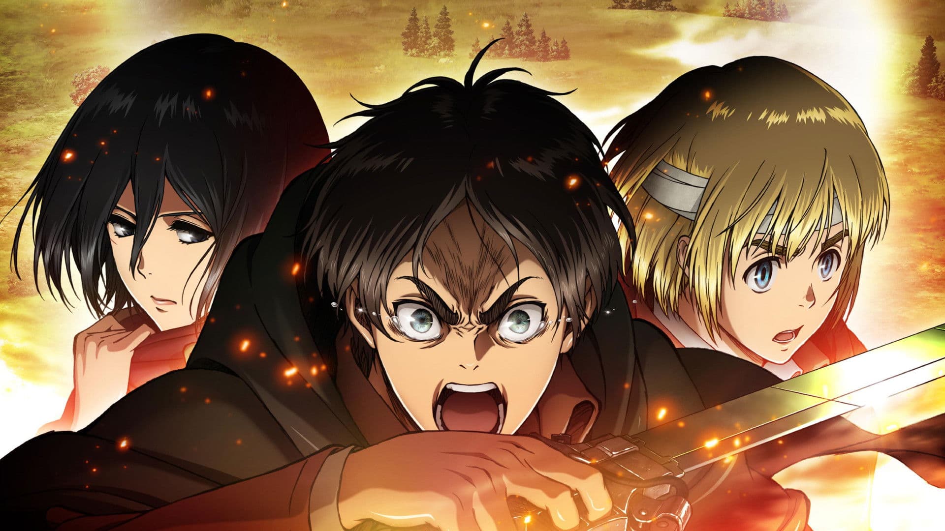 Backdrop of Attack on Titan: Wings of Freedom