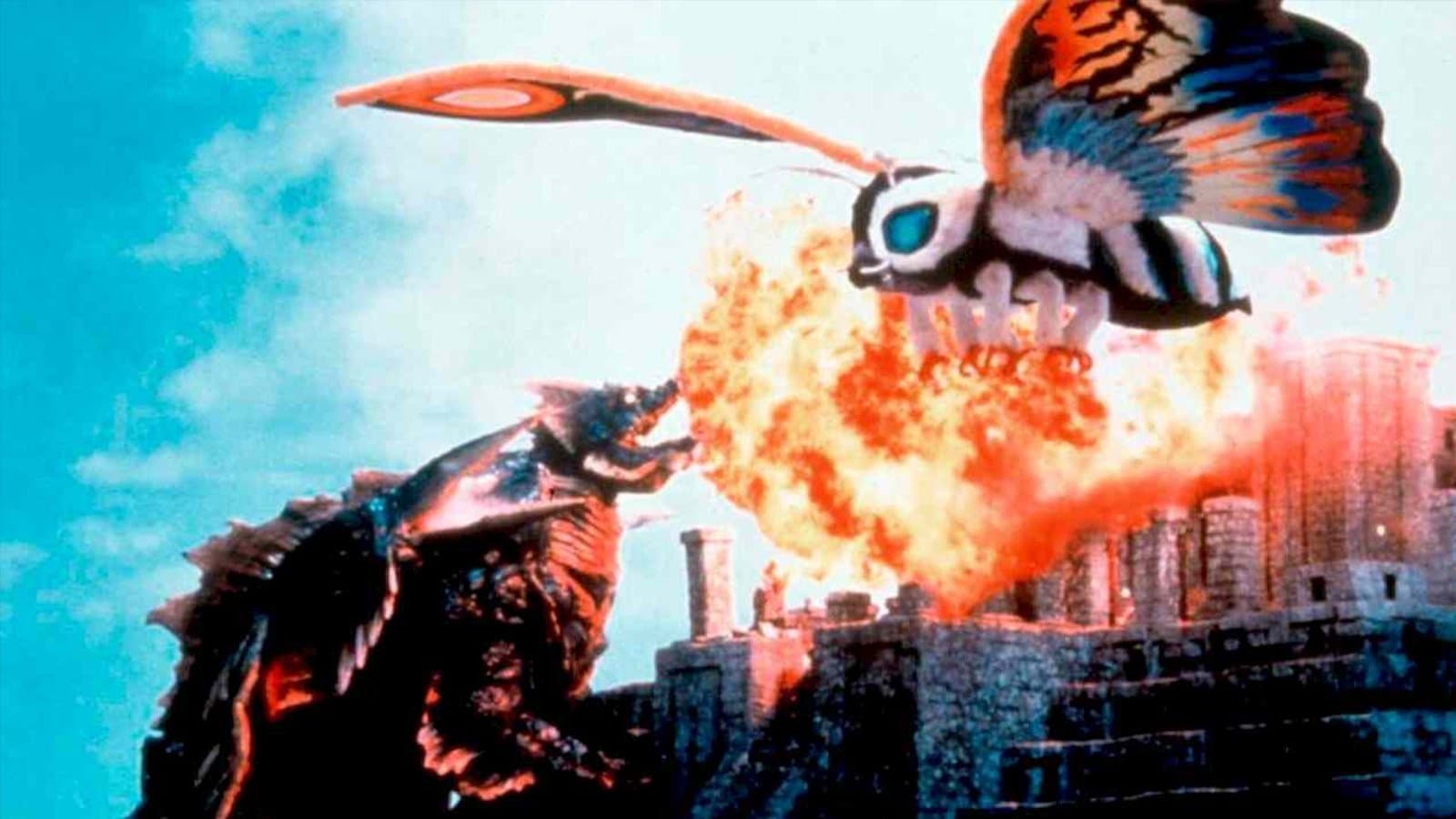 Backdrop of Rebirth of Mothra II