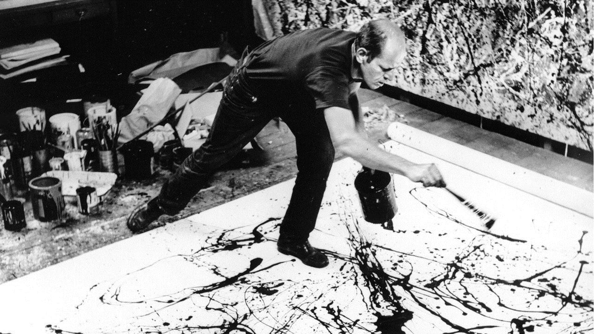 Backdrop of Pollock