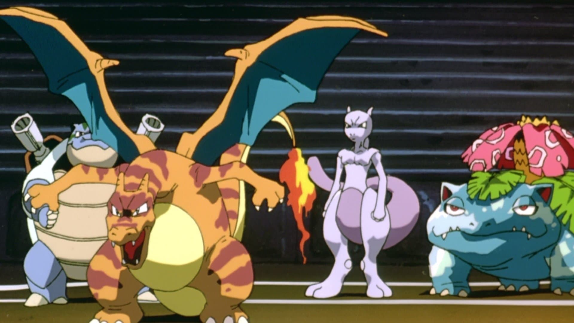 Backdrop of Pokémon: The First Movie