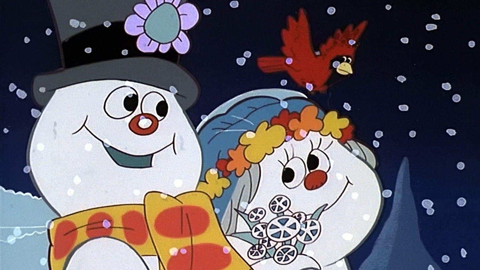 Backdrop of Frosty's Winter Wonderland